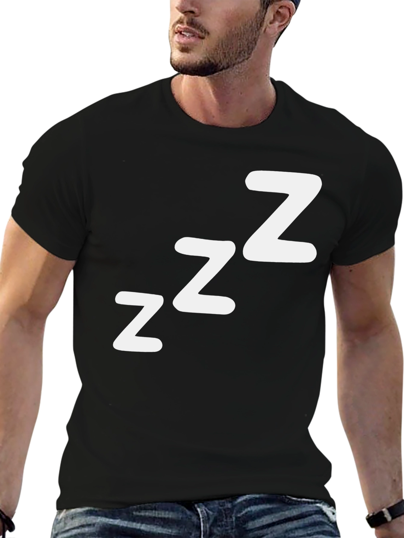 Sleepy Time Black T-Shirt