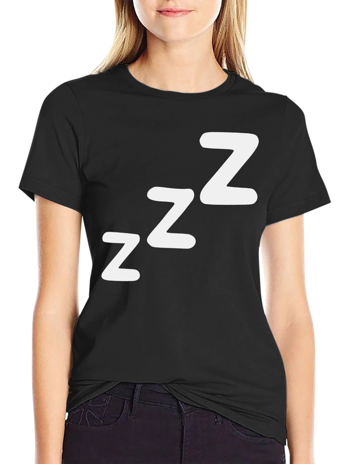Sleepy Time Black T-Shirt