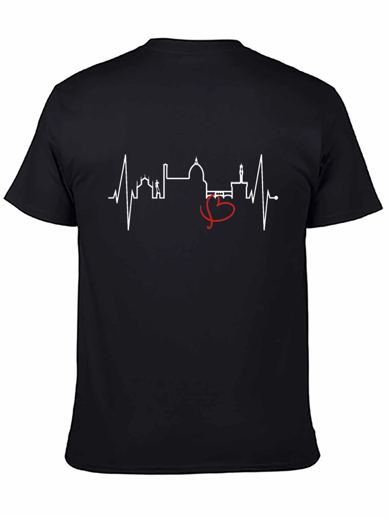 Florence Italy Heartbeat T-Shirt