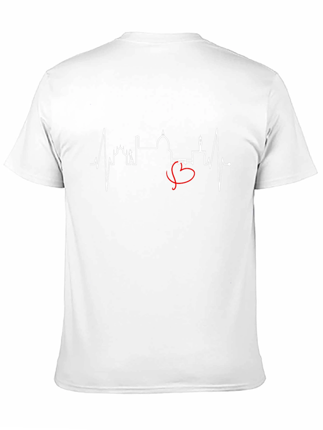 Florence Italy Heartbeat T-Shirt