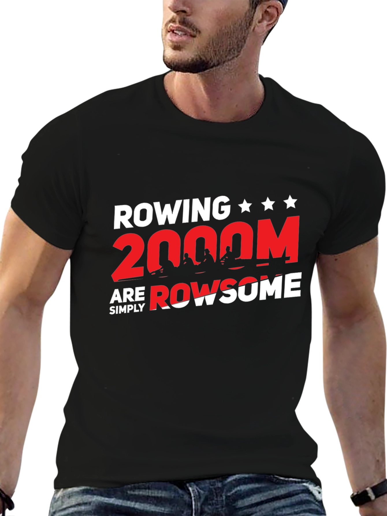 Rowing 2000M T-Shirt - Rowesome Rowing Tee