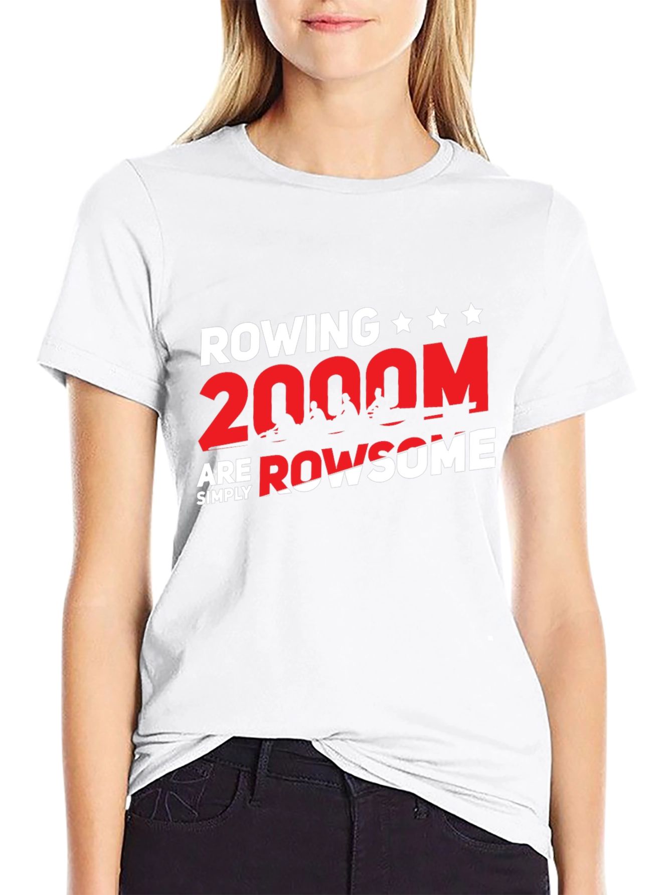 Rowing 2000M T-Shirt - Rowesome Rowing Tee