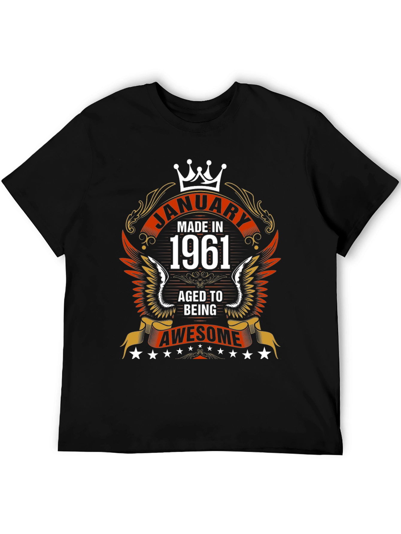 January 1961 Aged to Awesome Graphic Tee