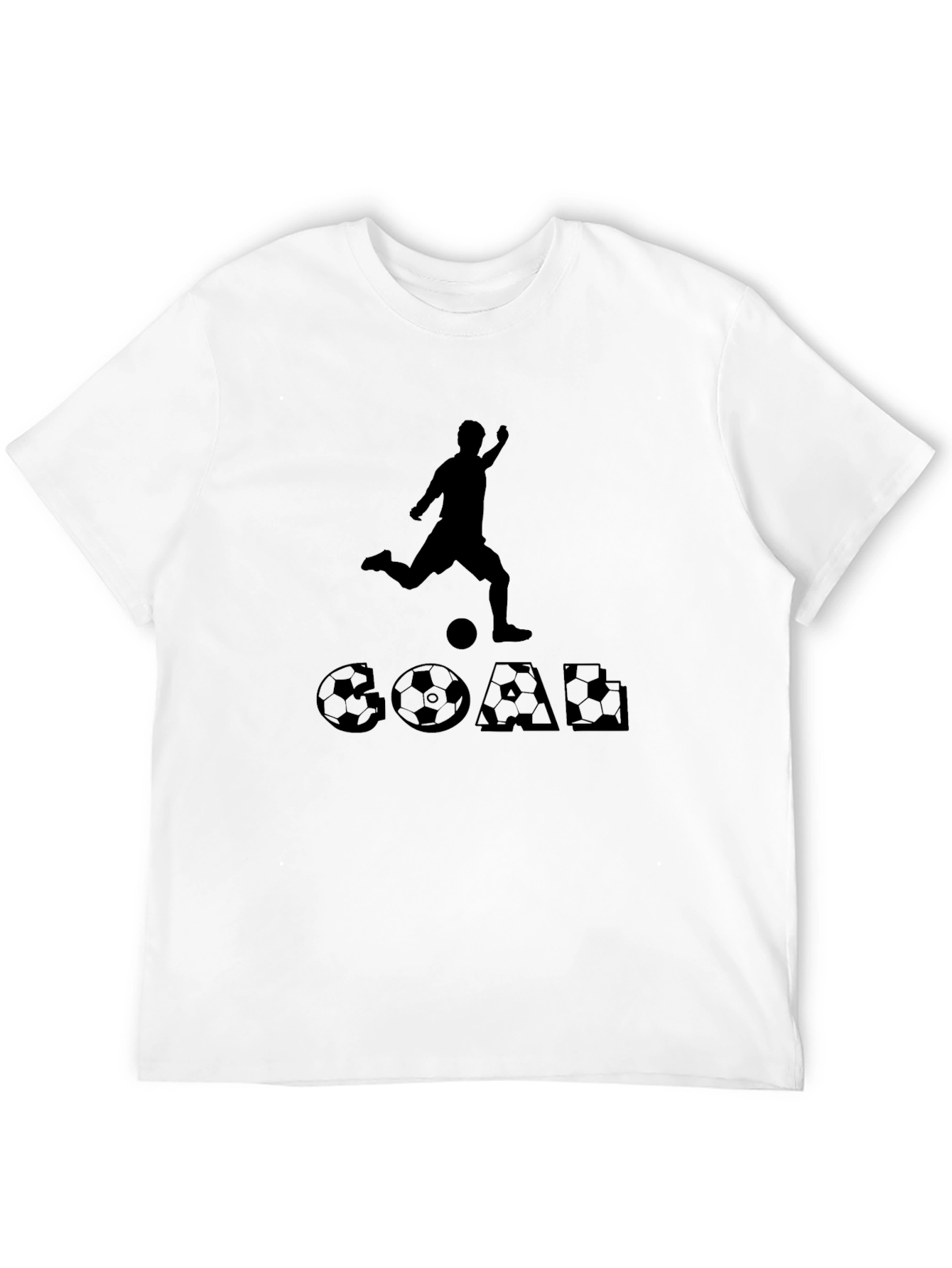 Soccer Goal T-Shirt - Black