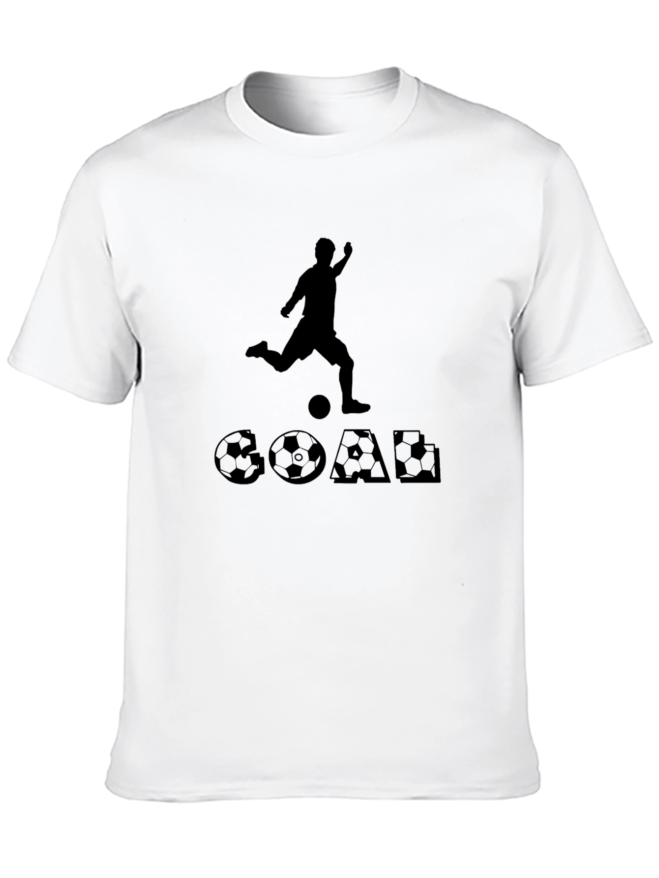 Soccer Goal T-Shirt - Black