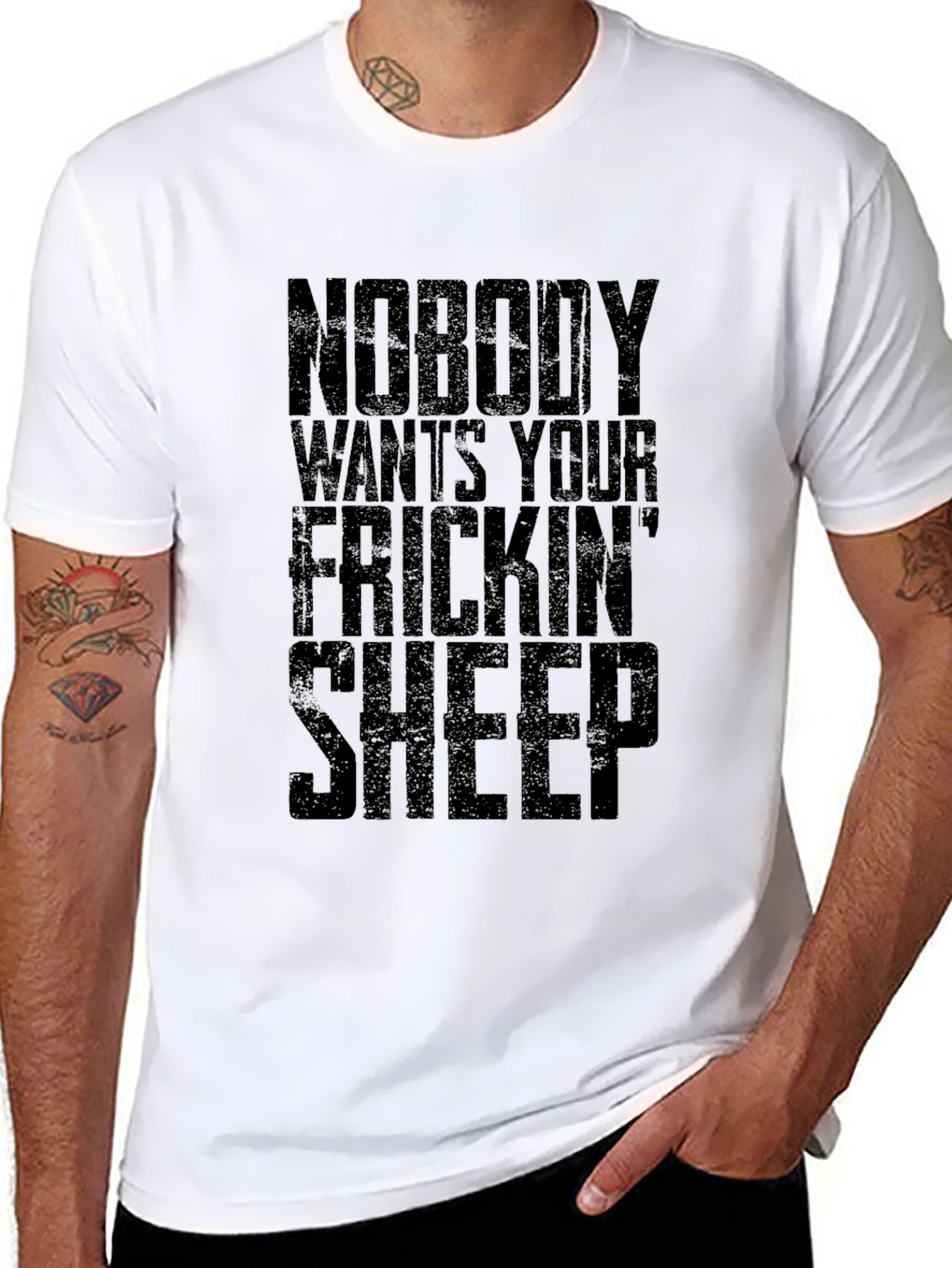 Nobody Wants Your Frickin Sheep T-Shirt