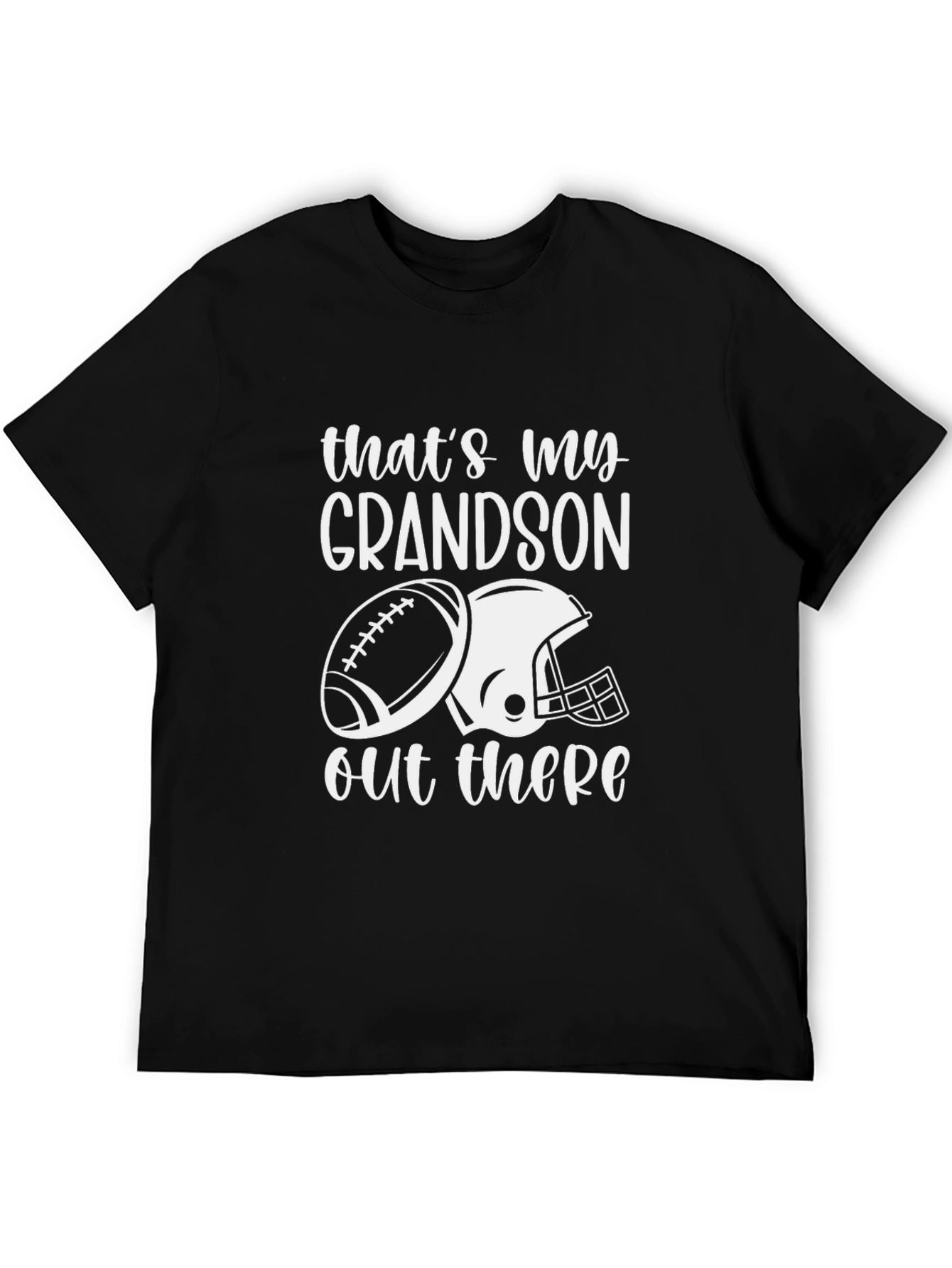 Thats My Grandson Football Graphic Tee