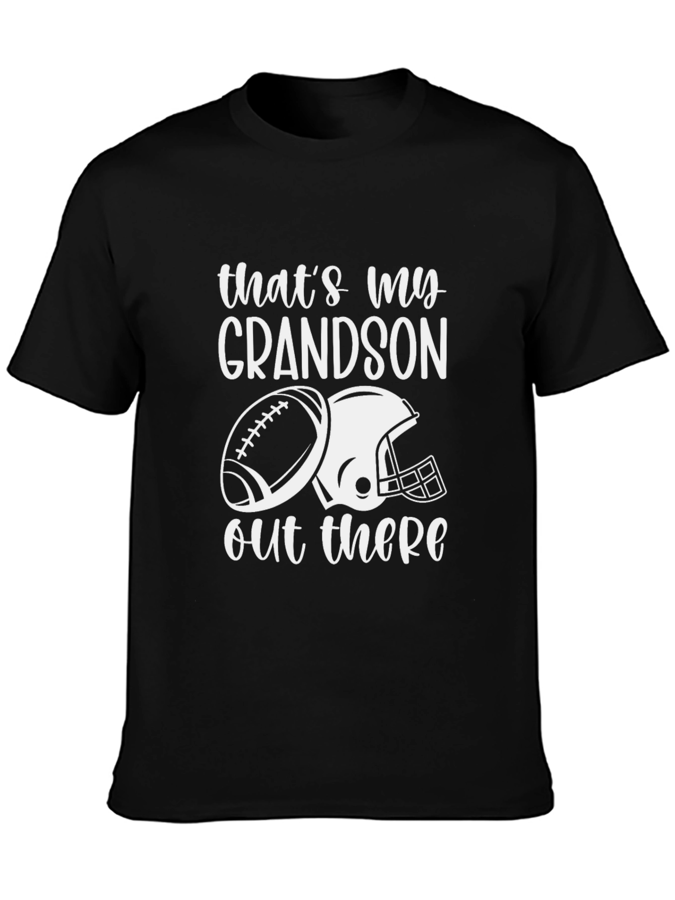 Thats My Grandson Football Graphic Tee