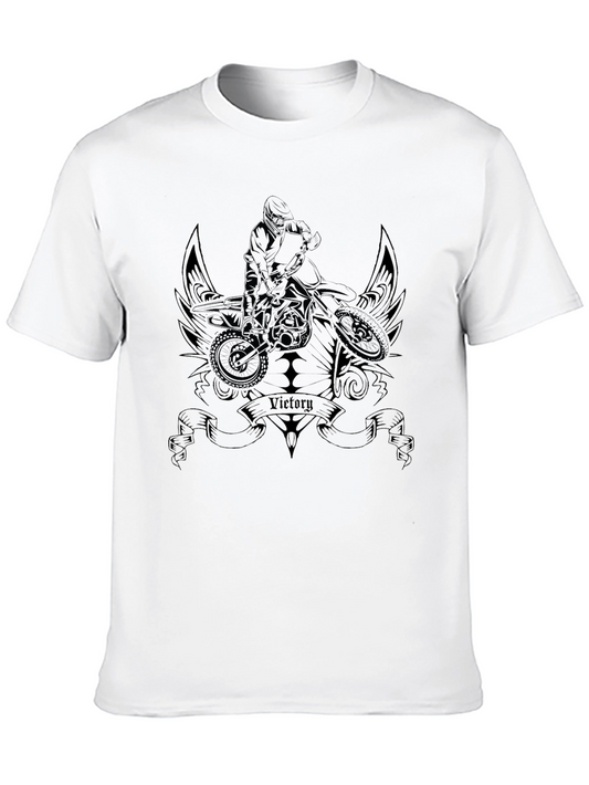 Victory Motocross T-Shirt - Black Graphic Tee