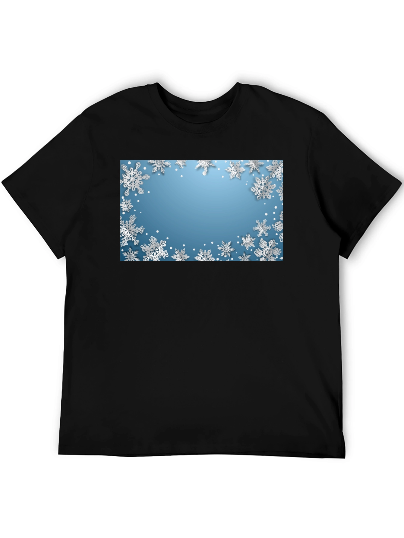 Snowflake Graphic Tee - Winter Holiday Shirt