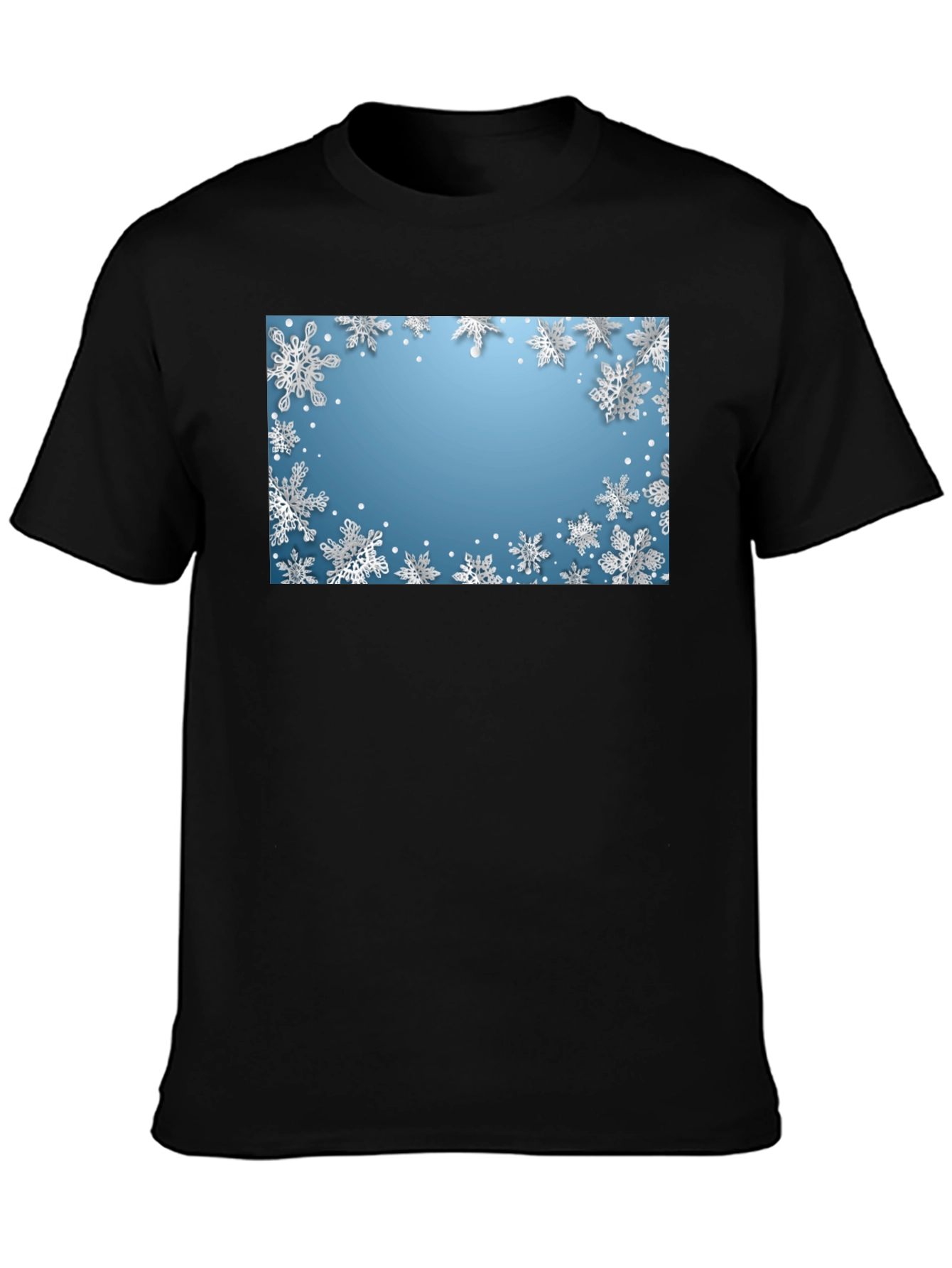 Snowflake Graphic Tee - Winter Holiday Shirt
