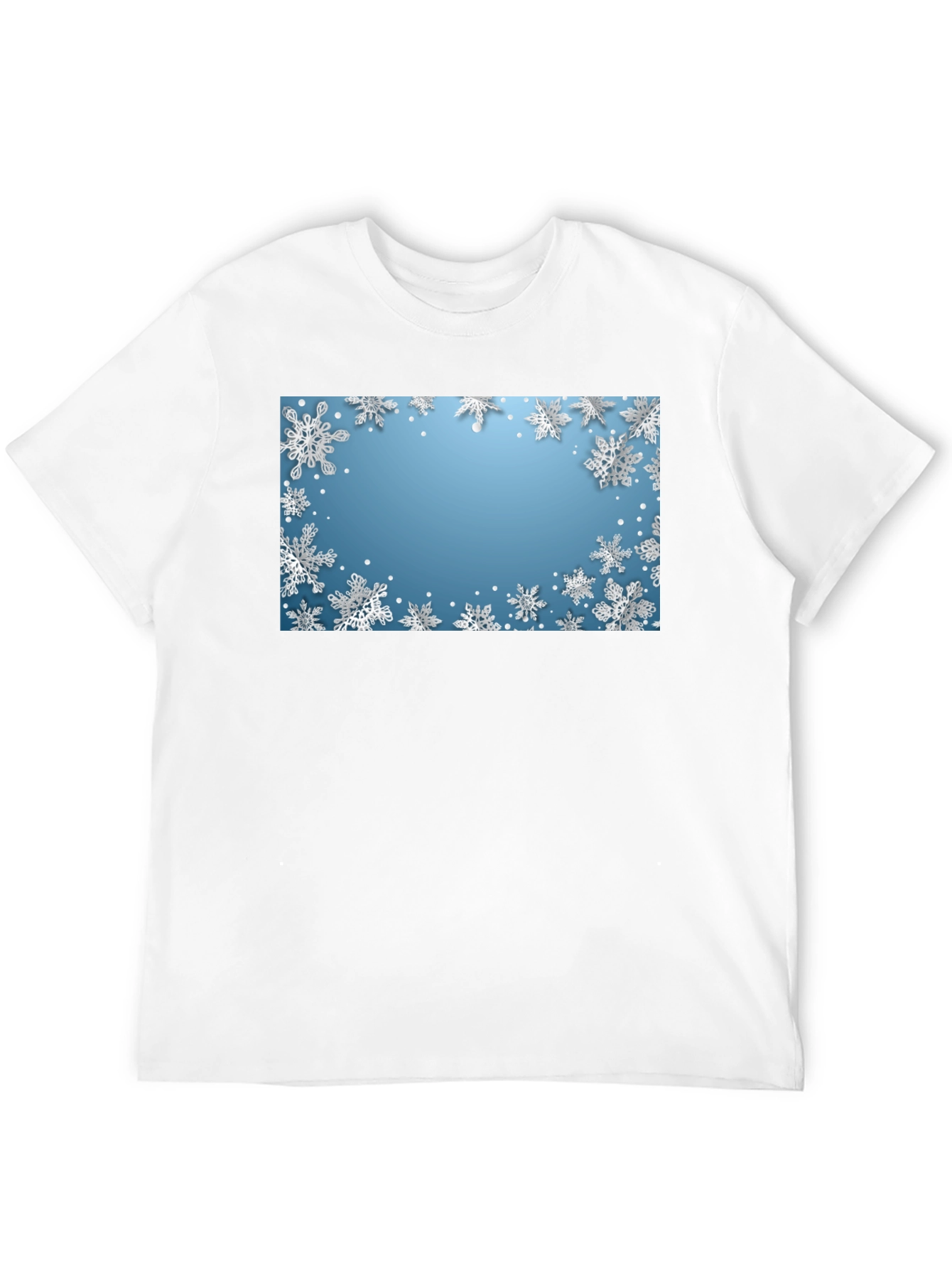 Snowflake Graphic Tee - Winter Holiday Shirt