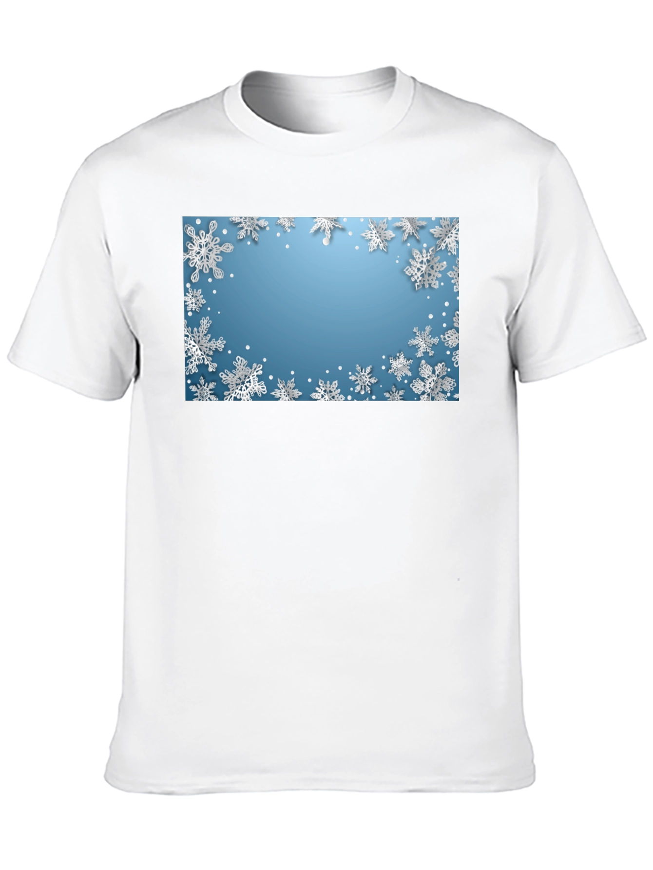 Snowflake Graphic Tee - Winter Holiday Shirt