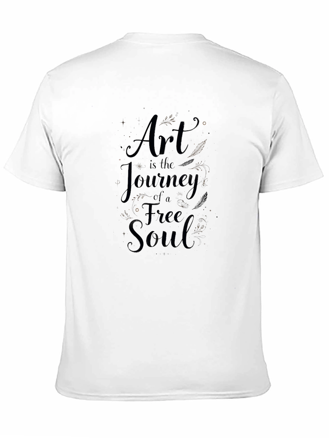 Art is the Journey Graphic Tee - Black