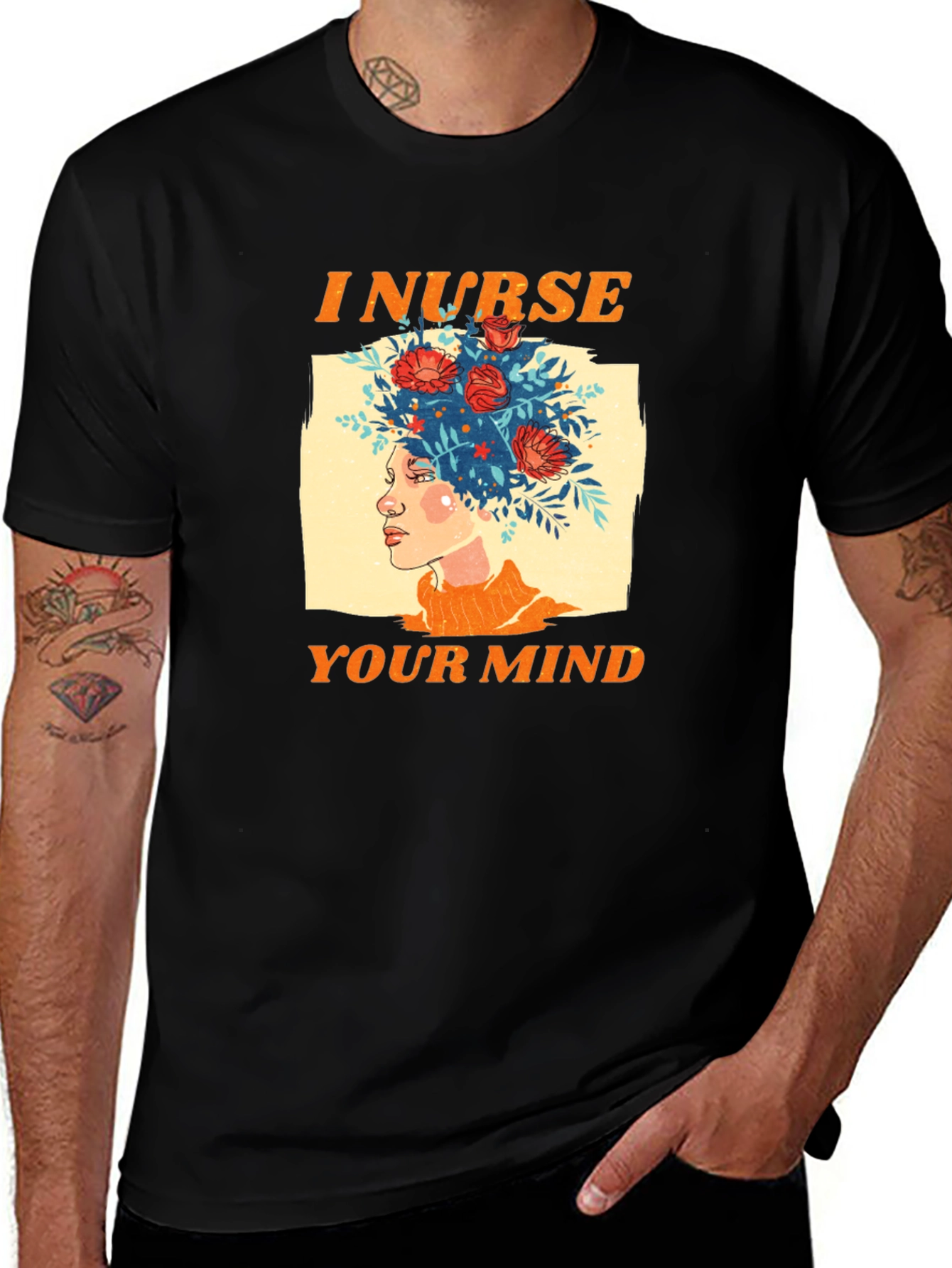 I Nurse Your Mind Graphic T-Shirt