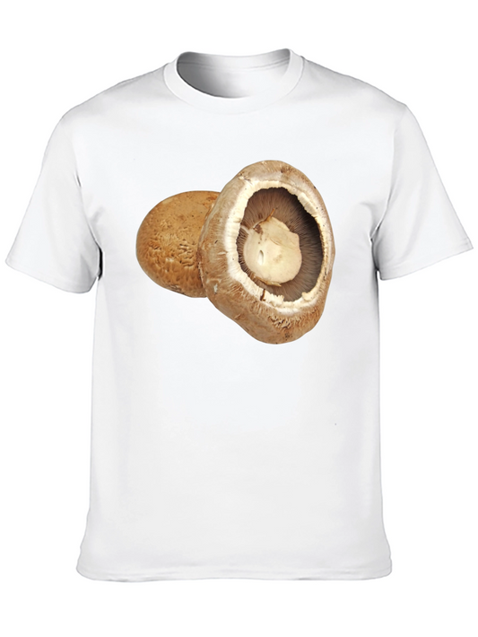 Mushroom Graphic Tee - Foodie Fashion