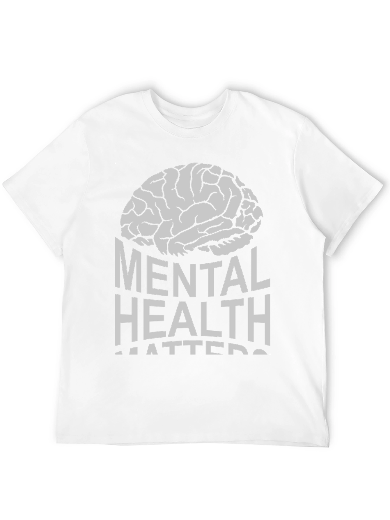 Mental Health Matters T-Shirt: Brain Graphic Tee