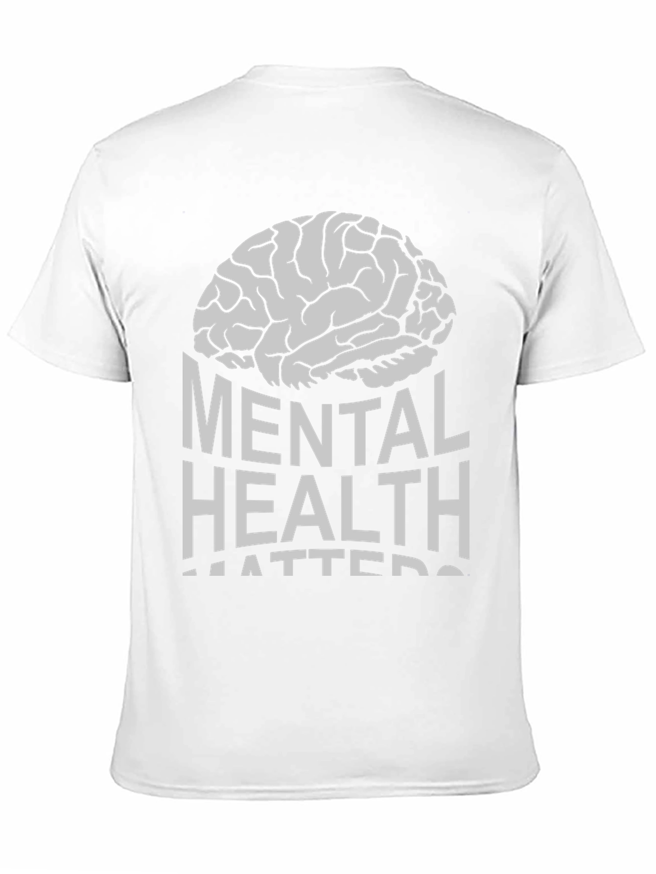 Mental Health Matters T-Shirt: Brain Graphic Tee