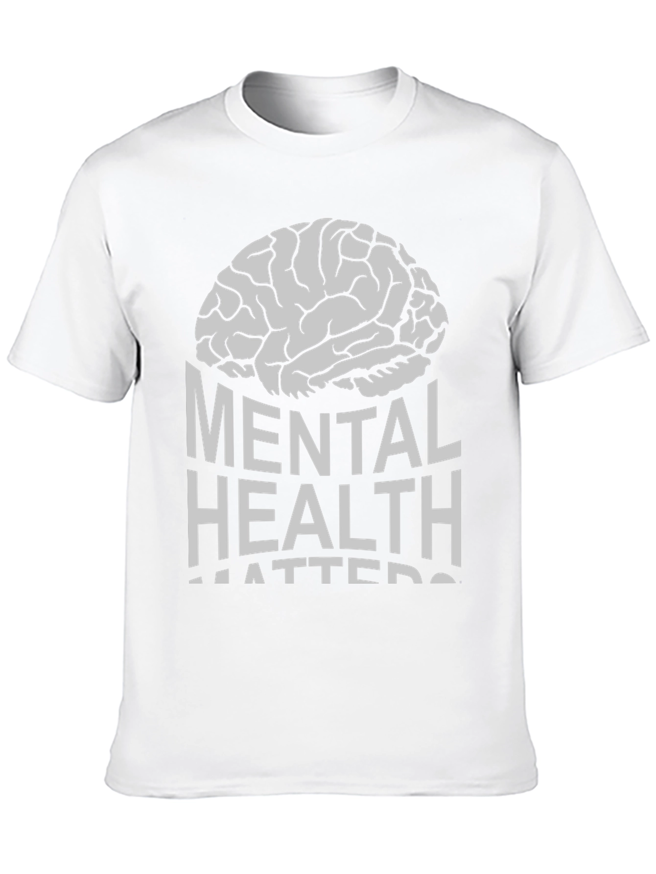 Mental Health Matters T-Shirt: Brain Graphic Tee