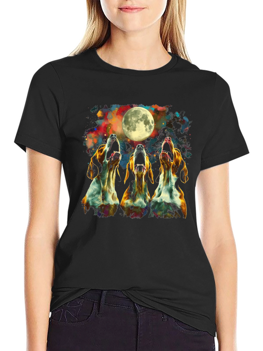 Howling Hounds Moon T-Shirt