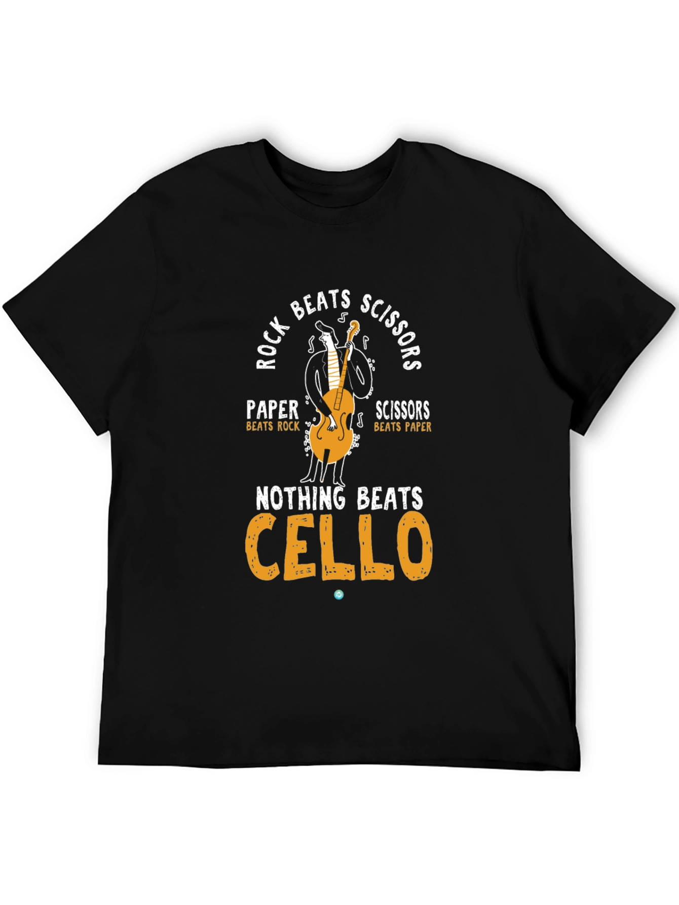 Rock Paper Scissors Cello T-Shirt