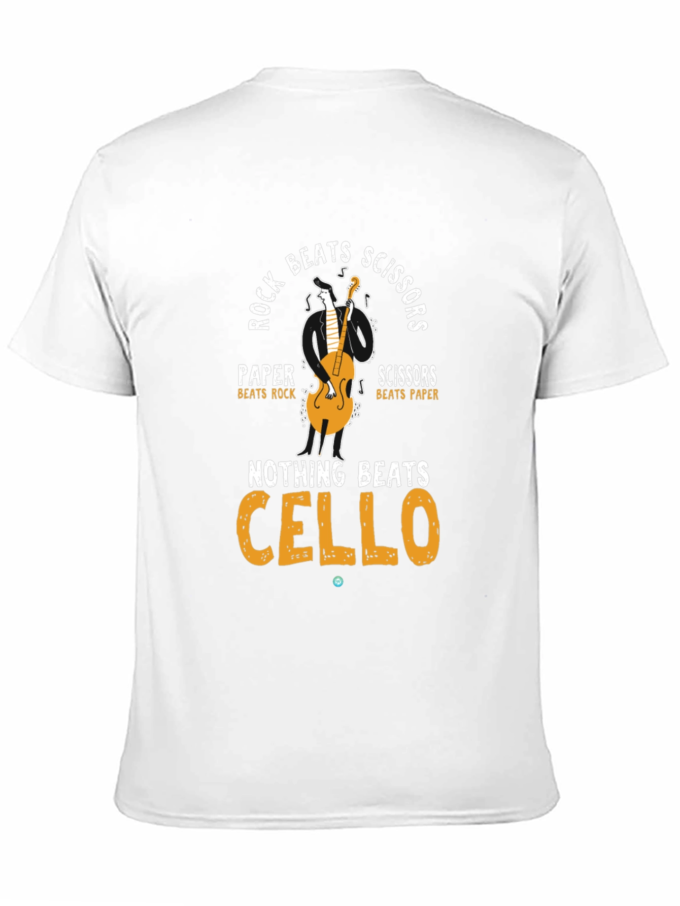 Rock Paper Scissors Cello T-Shirt
