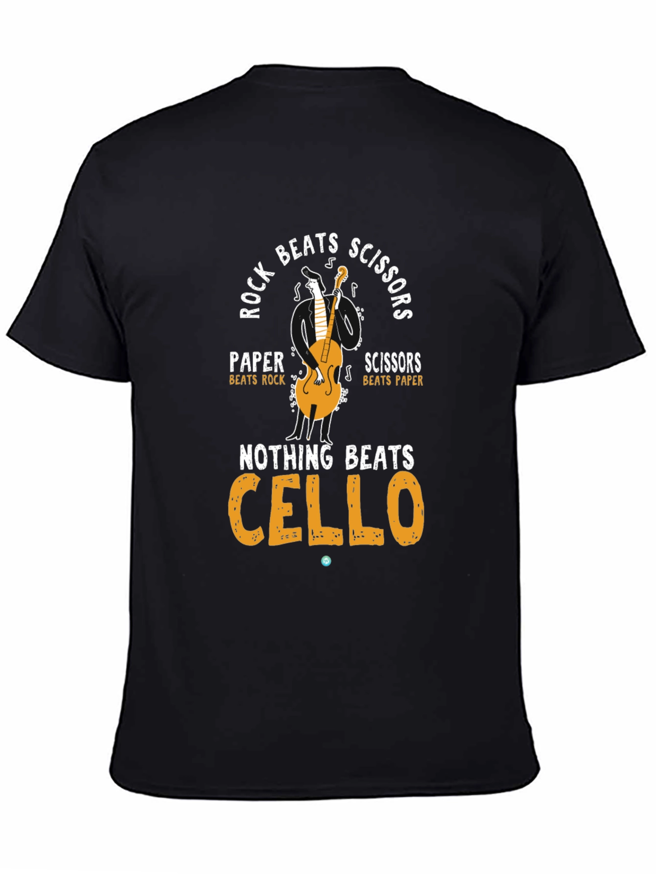 Rock Paper Scissors Cello T-Shirt