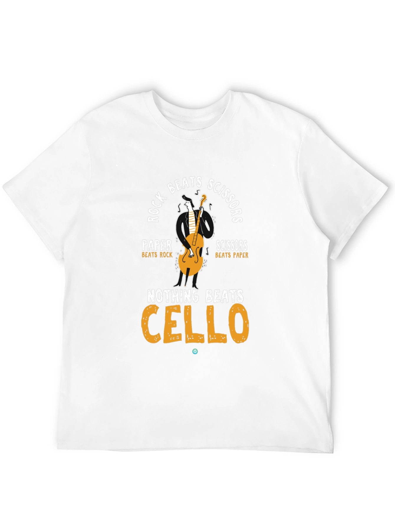 Rock Paper Scissors Cello T-Shirt