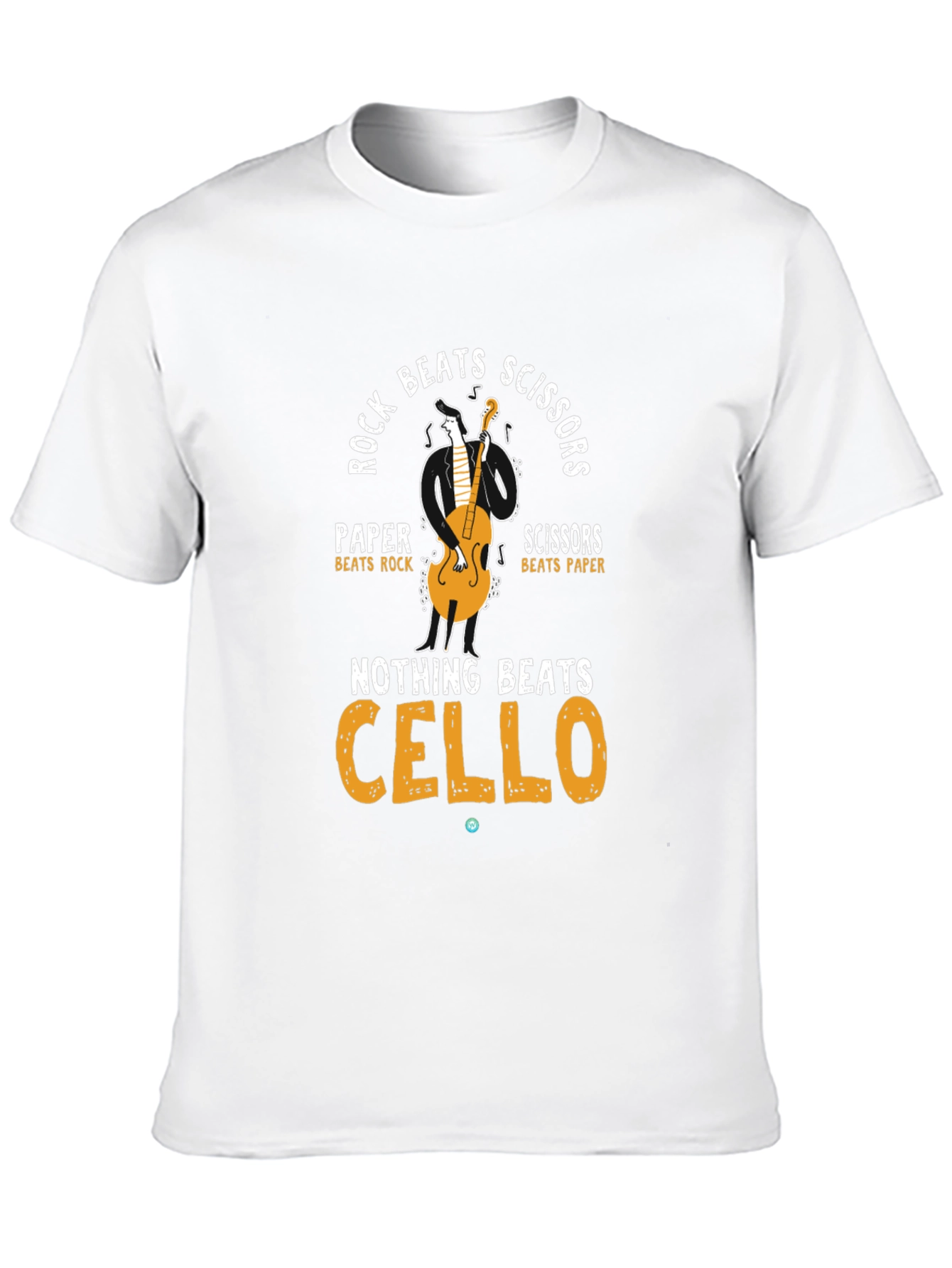 Rock Paper Scissors Cello T-Shirt