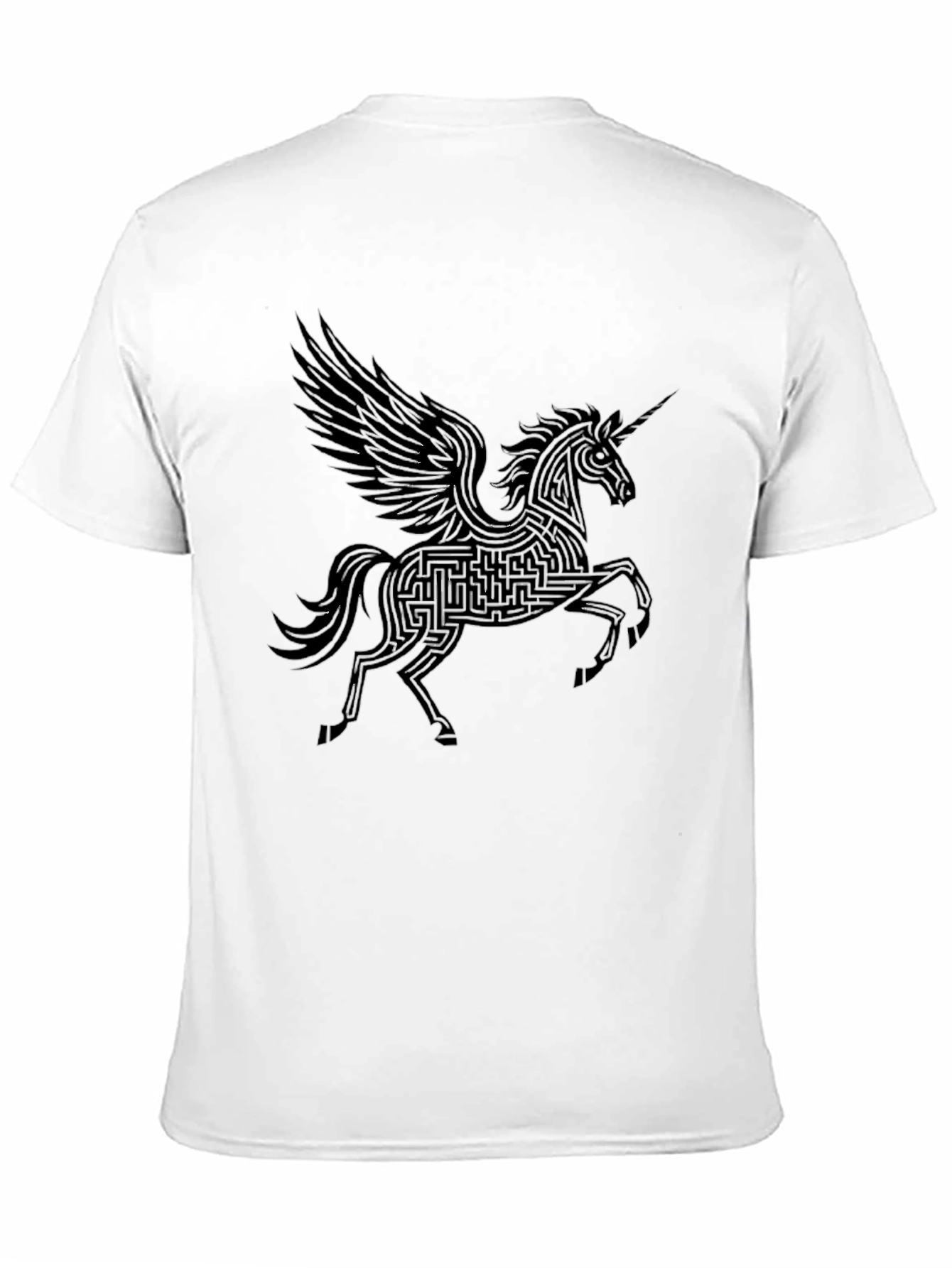 Pegasus Maze Graphic T-Shirt