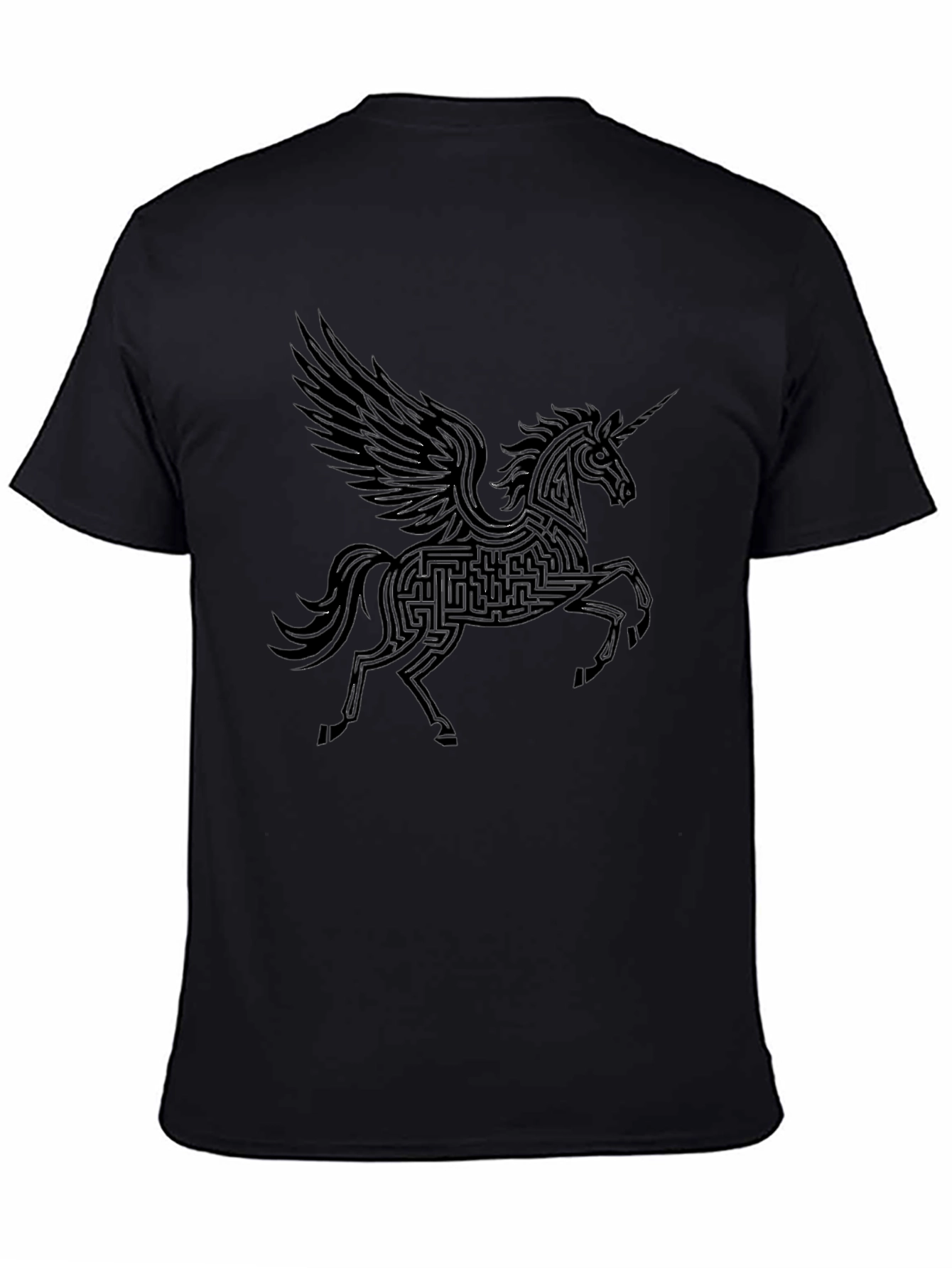 Pegasus Maze Graphic T-Shirt