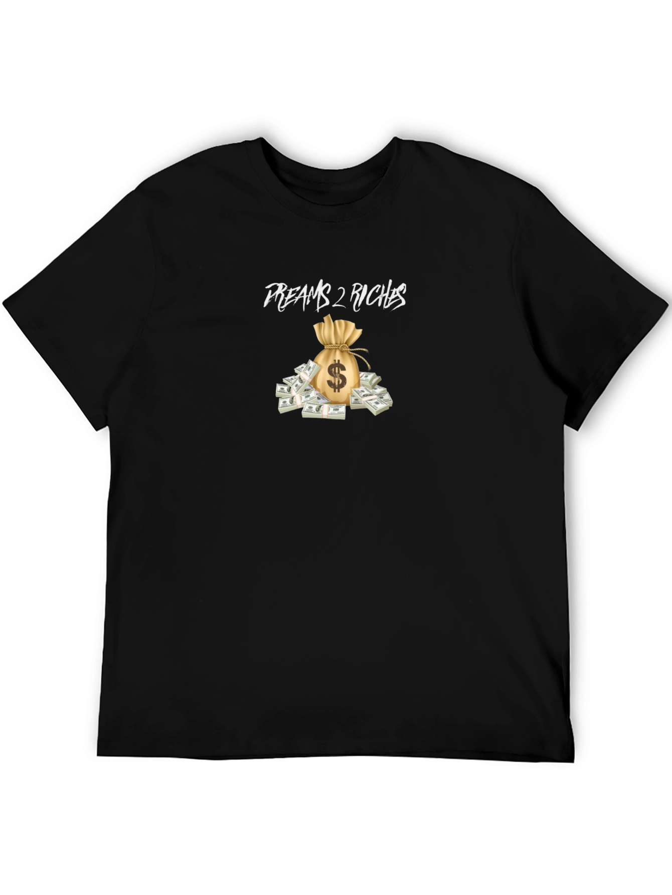 Dreams 2 Riches Graphic Tee - Black
