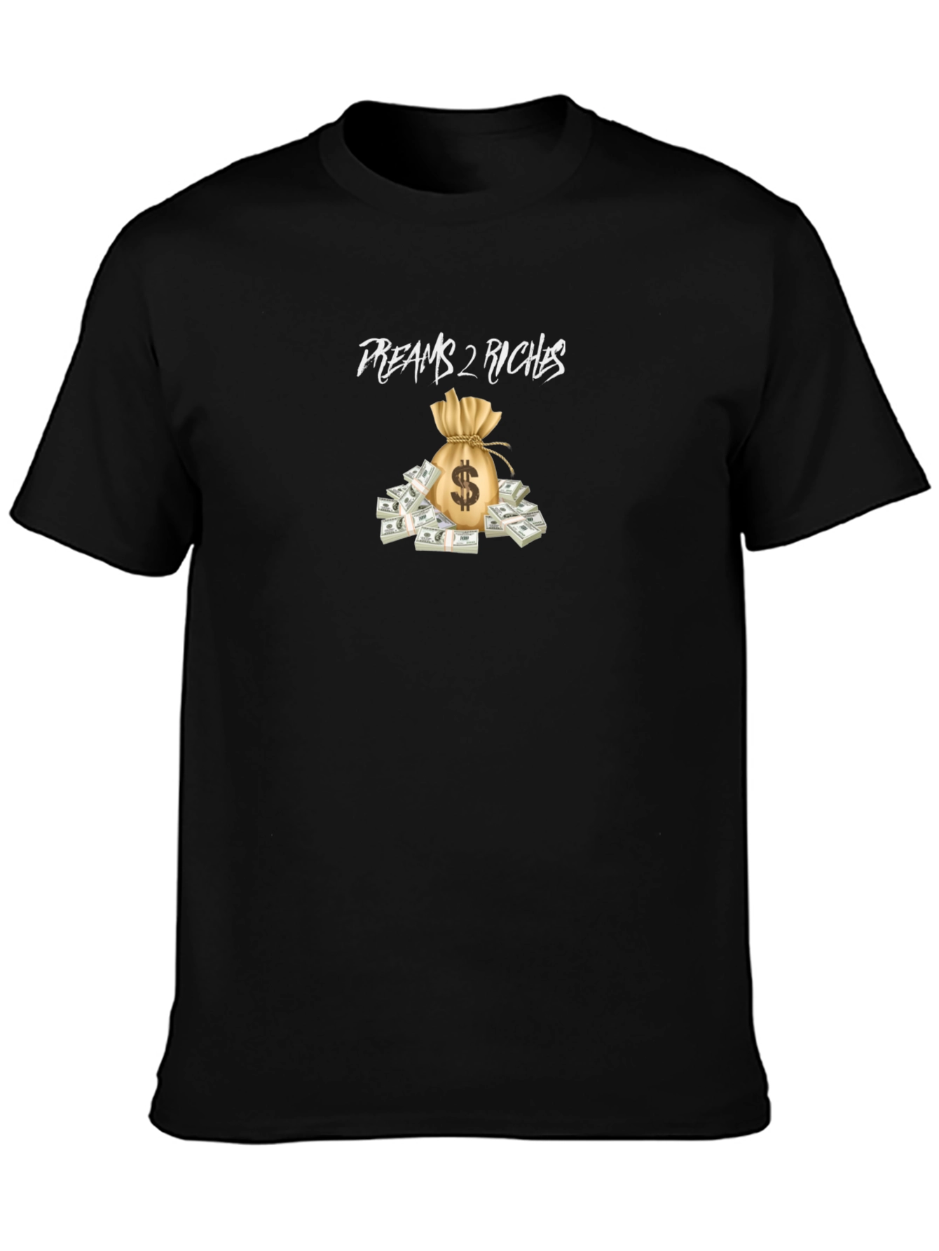 Dreams 2 Riches Graphic Tee - Black