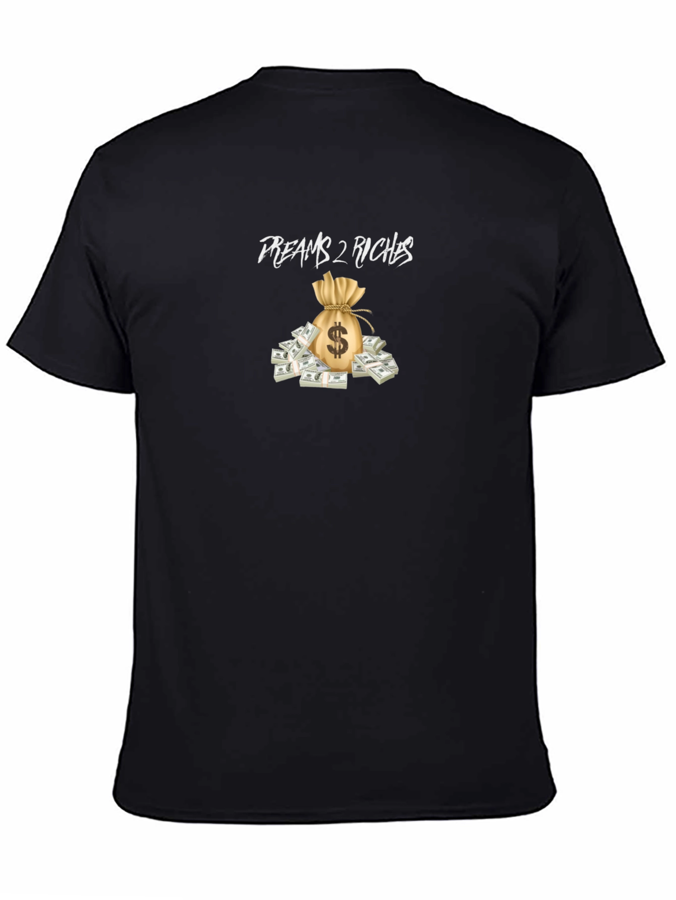 Dreams 2 Riches Graphic Tee - Black