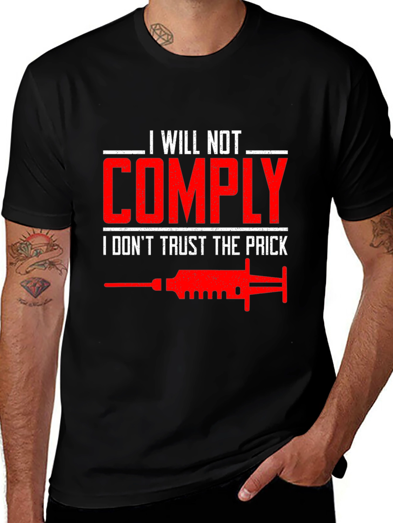 I Will Not Comply T-Shirt