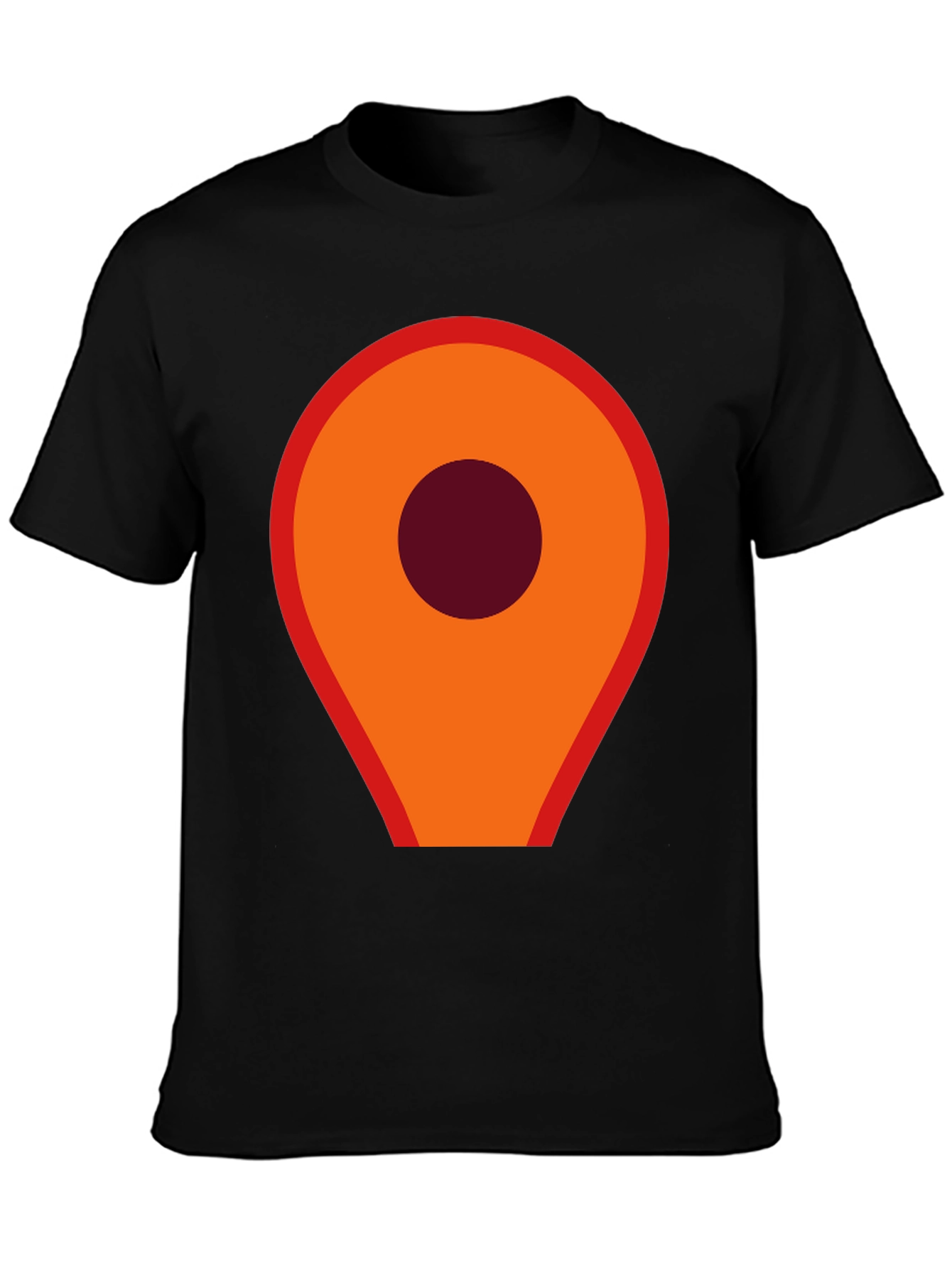 Location Marker Graphic Tee - Modern Style