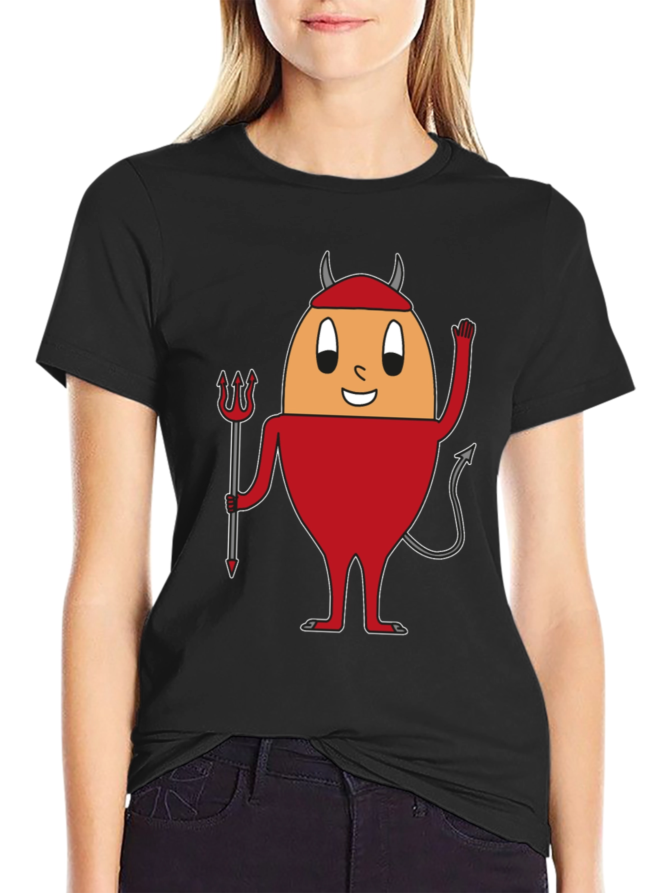 Devil Egg Graphic T-Shirt - Funny & Unique