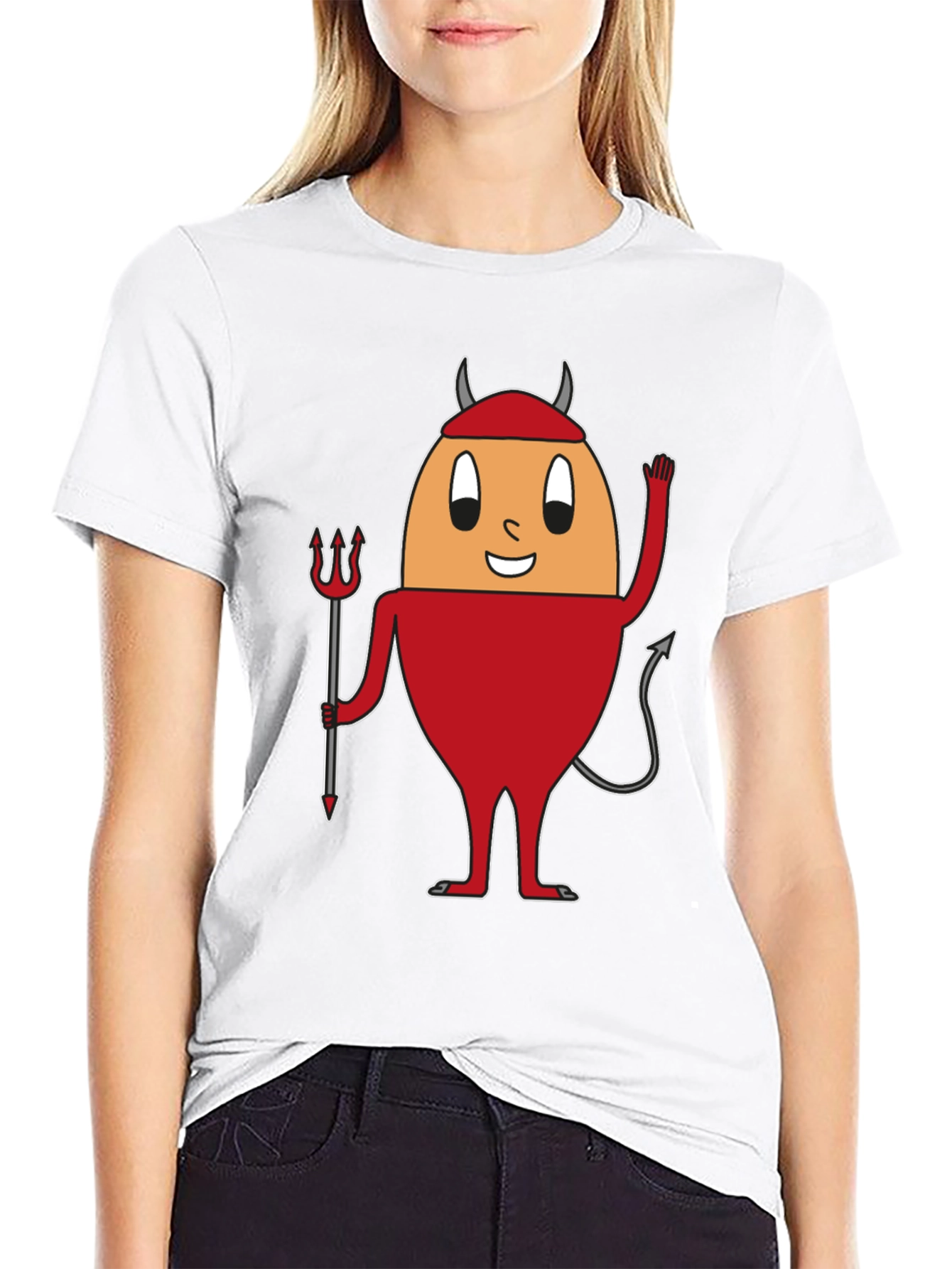 Devil Egg Graphic T-Shirt - Funny & Unique