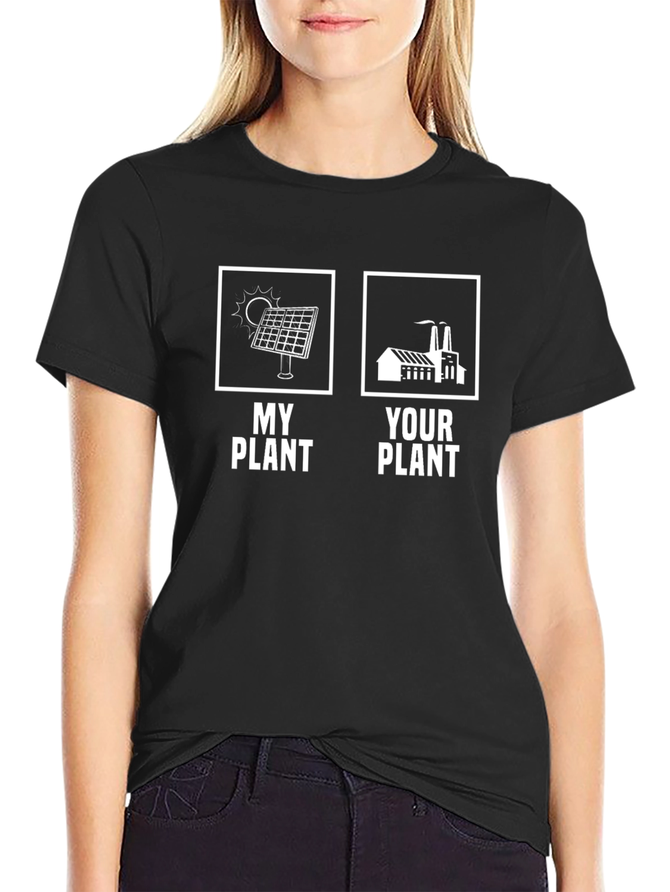 Eco-Friendly My Plant Your Plant Graphic Tee