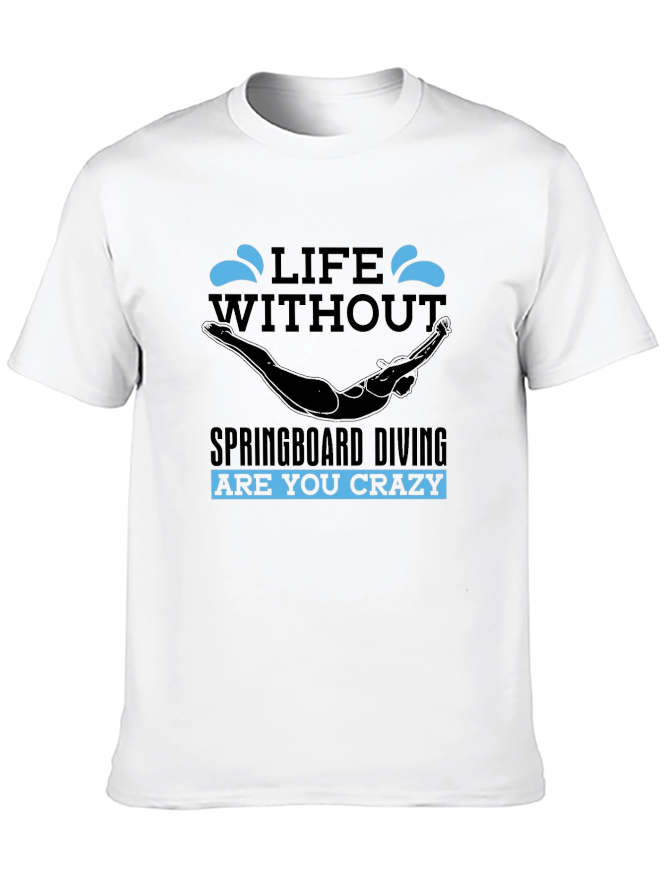 Springboard Diving Graphic T-Shirt