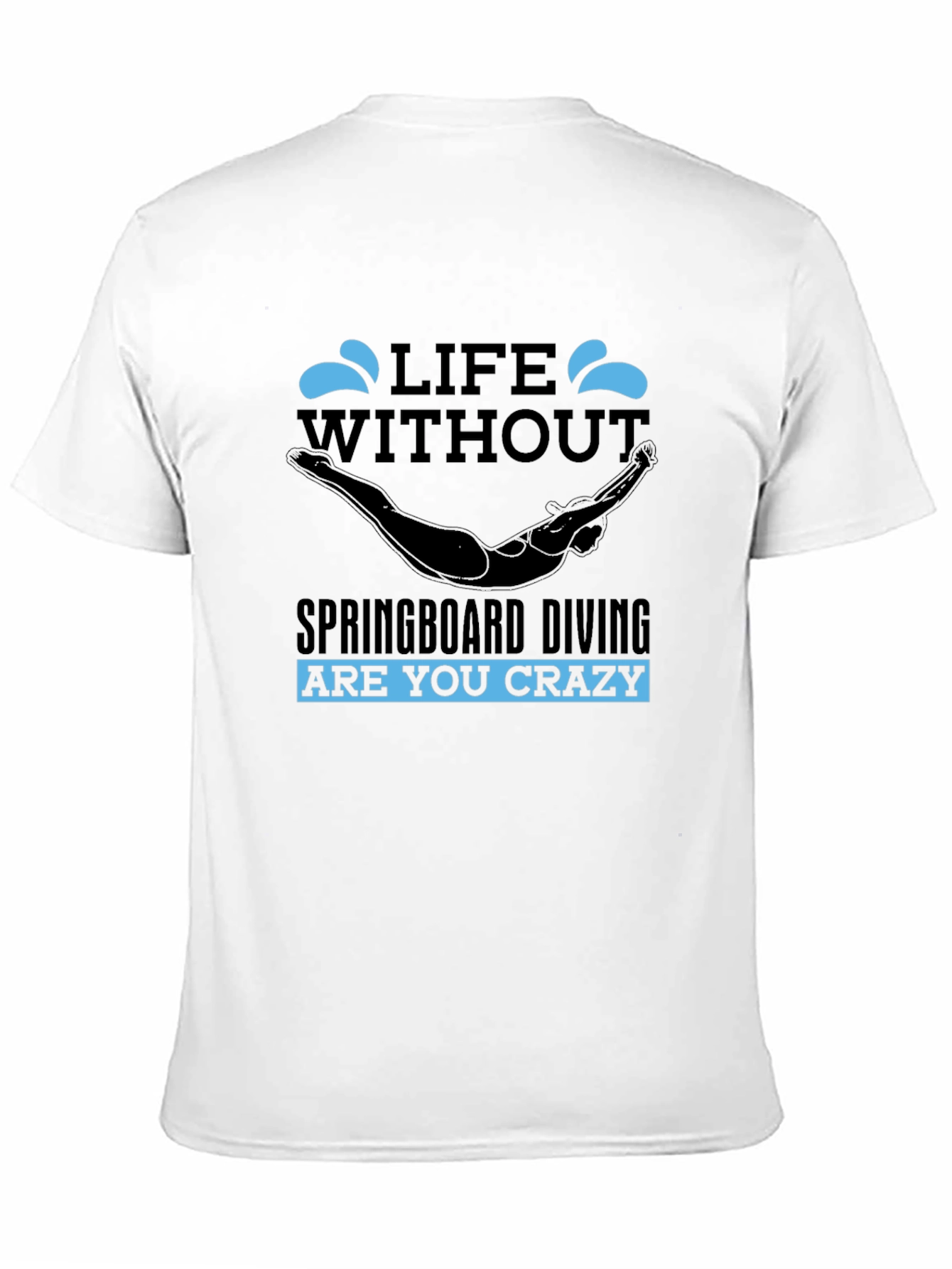 Springboard Diving Graphic T-Shirt