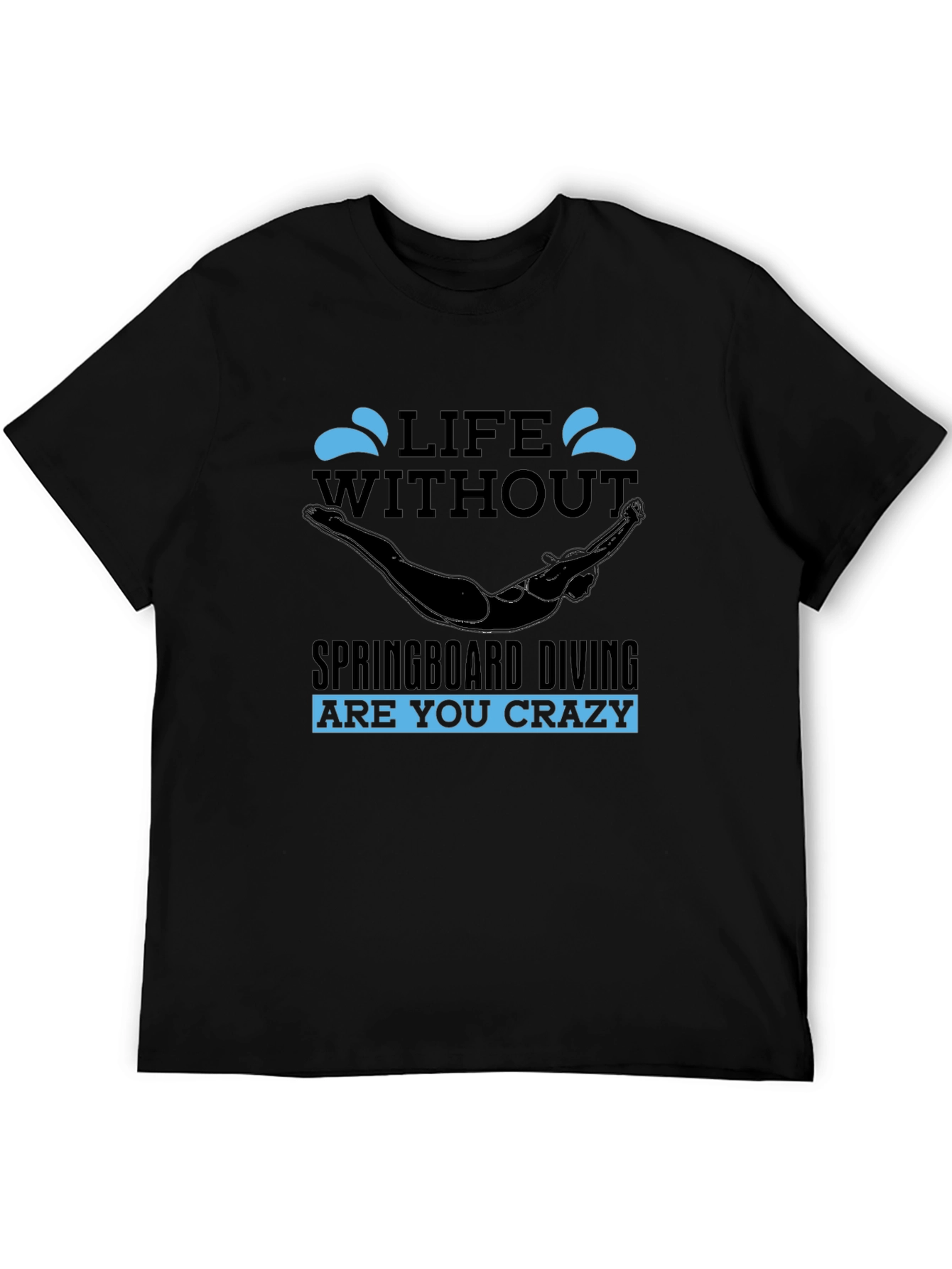Springboard Diving Graphic T-Shirt