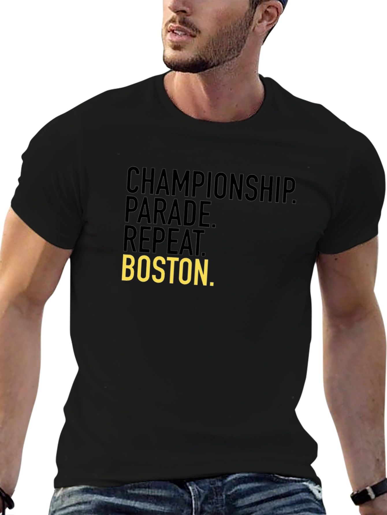 Boston Championship Parade Repeat T-Shirt