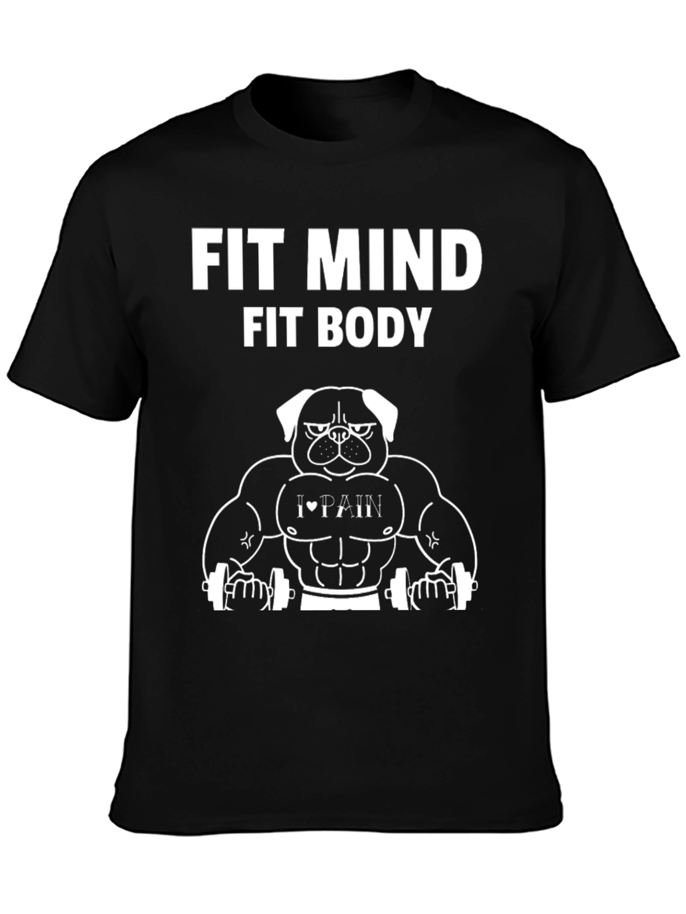Fit Mind Fit Body Graphic Tee
