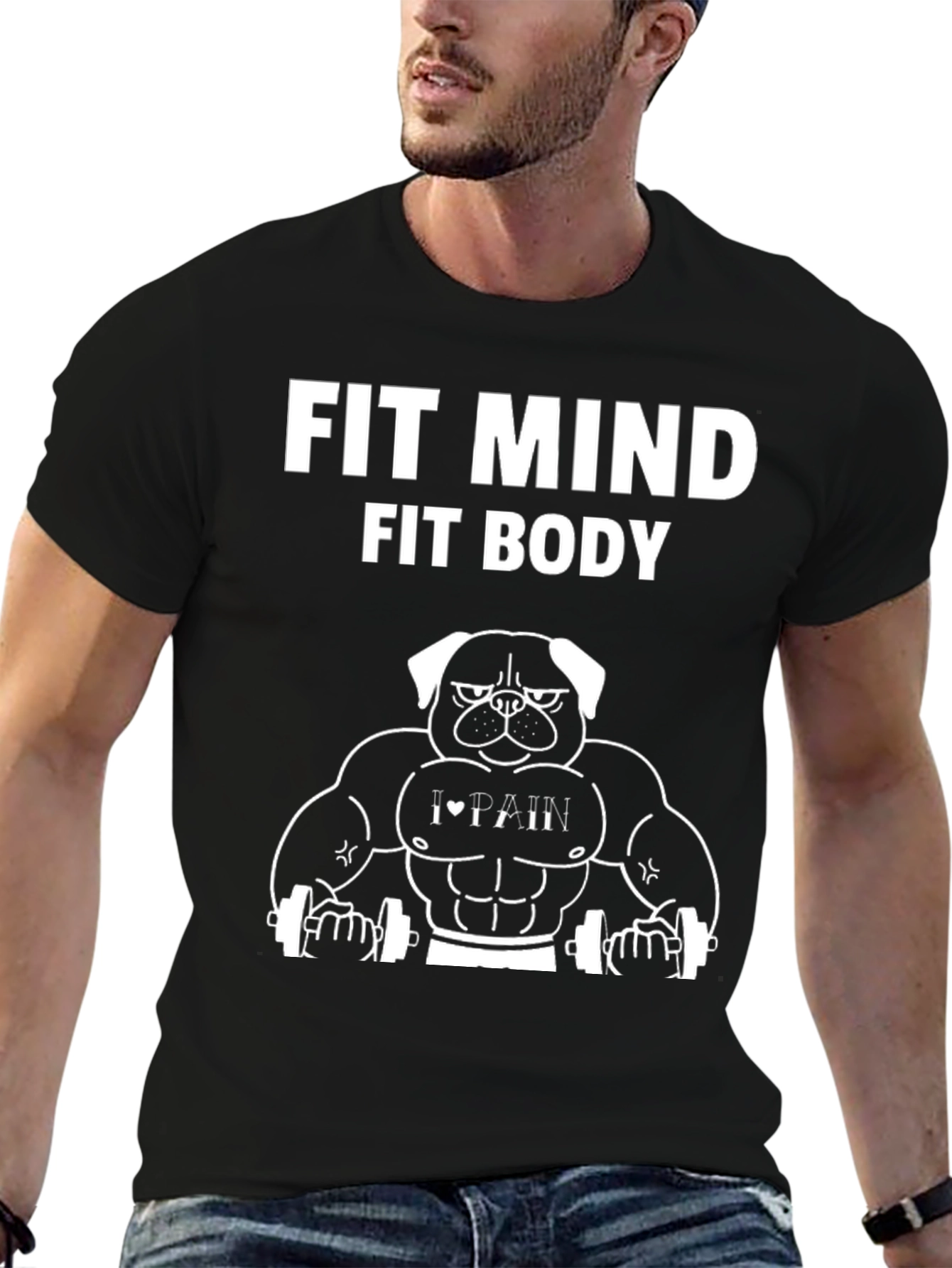 Fit Mind Fit Body Graphic Tee