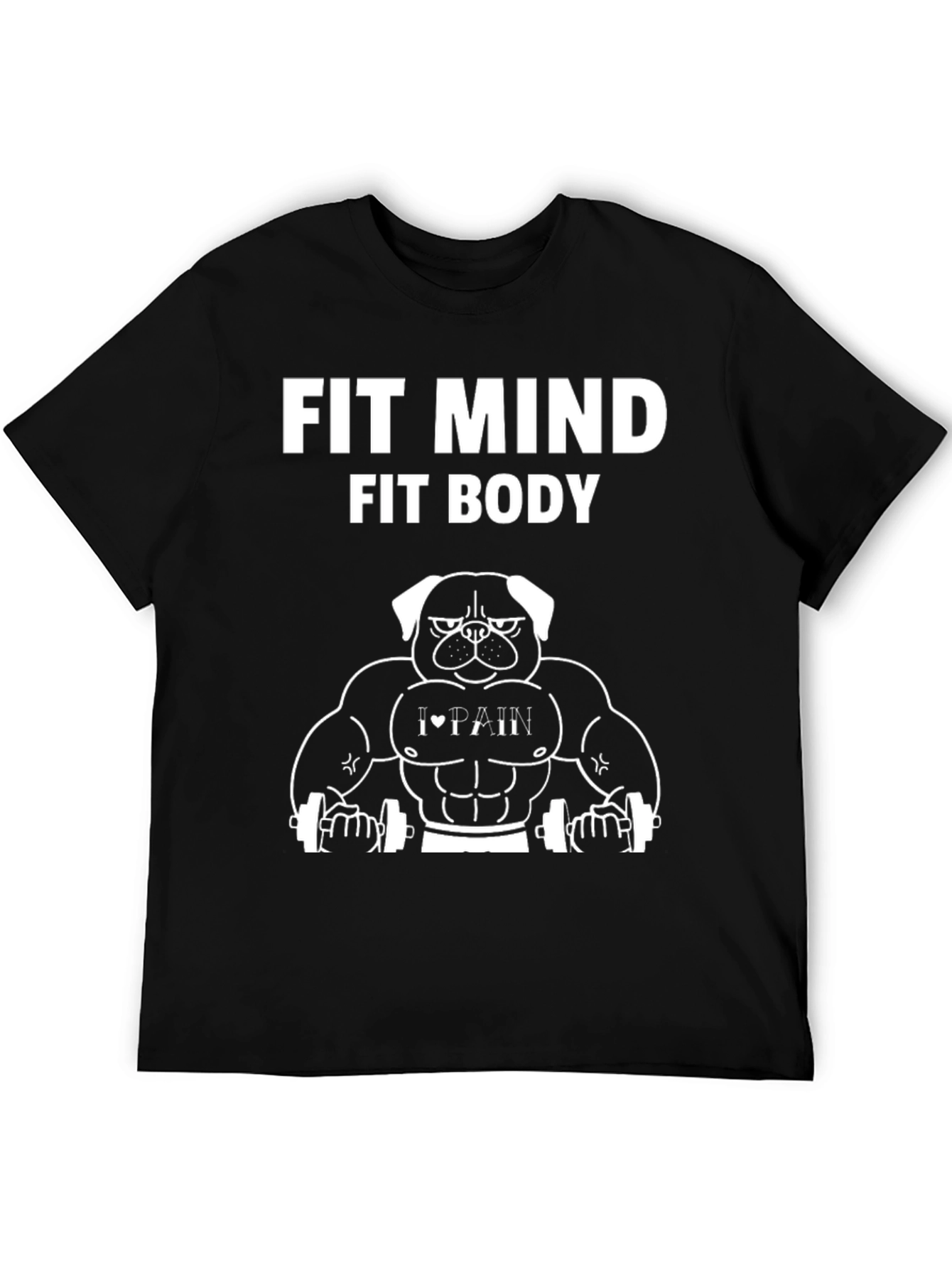 Fit Mind Fit Body Graphic Tee