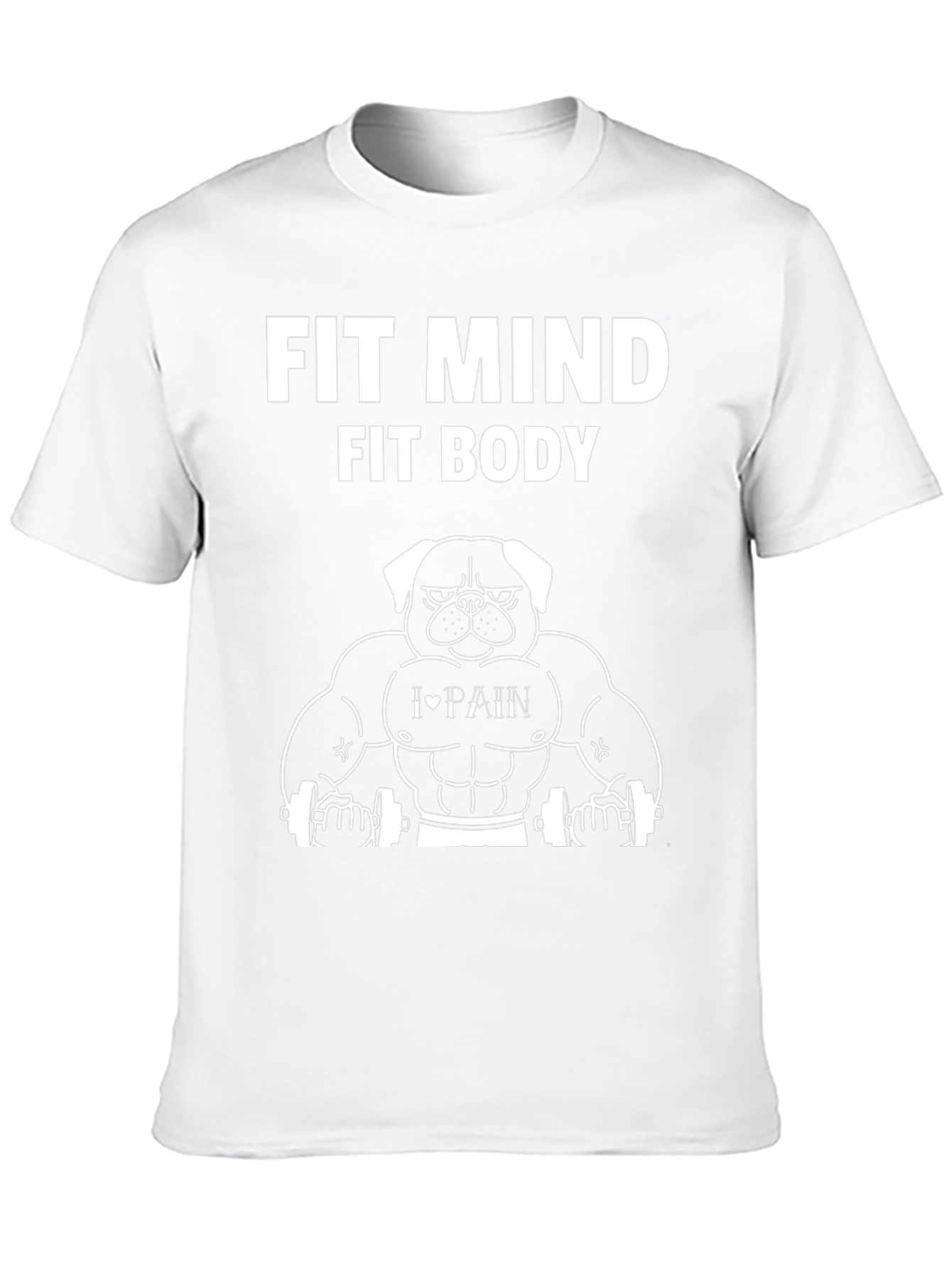 Fit Mind Fit Body Graphic Tee