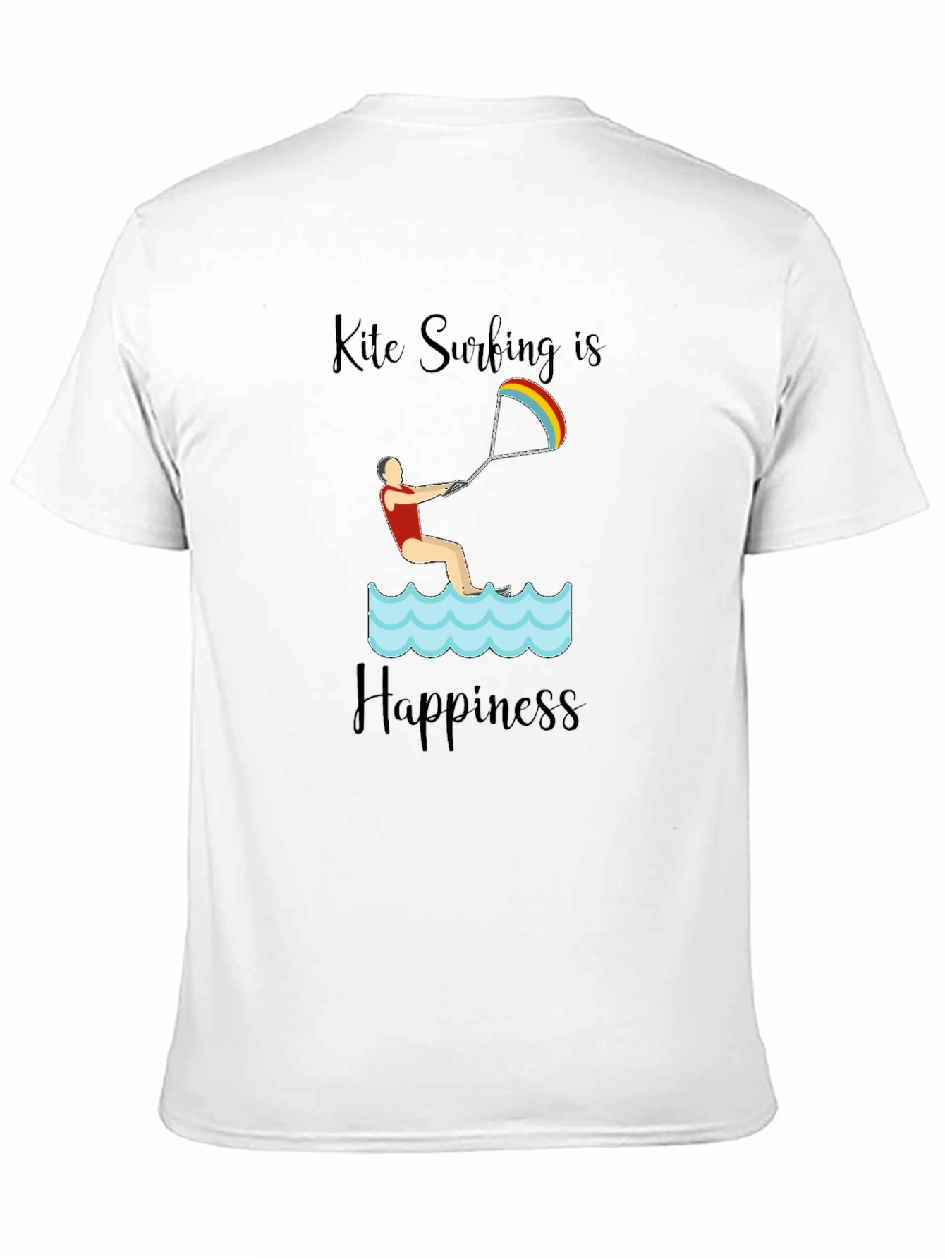 Kite Surfing Happiness Tee