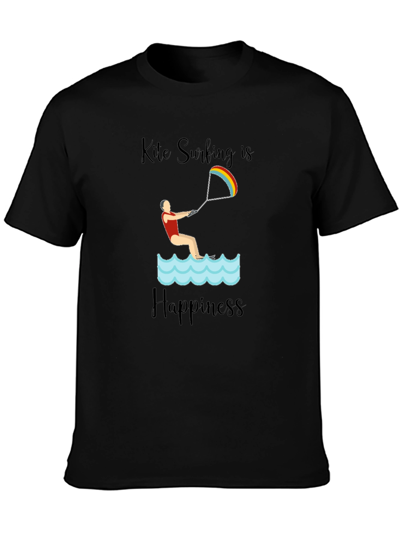 Kite Surfing Happiness Tee
