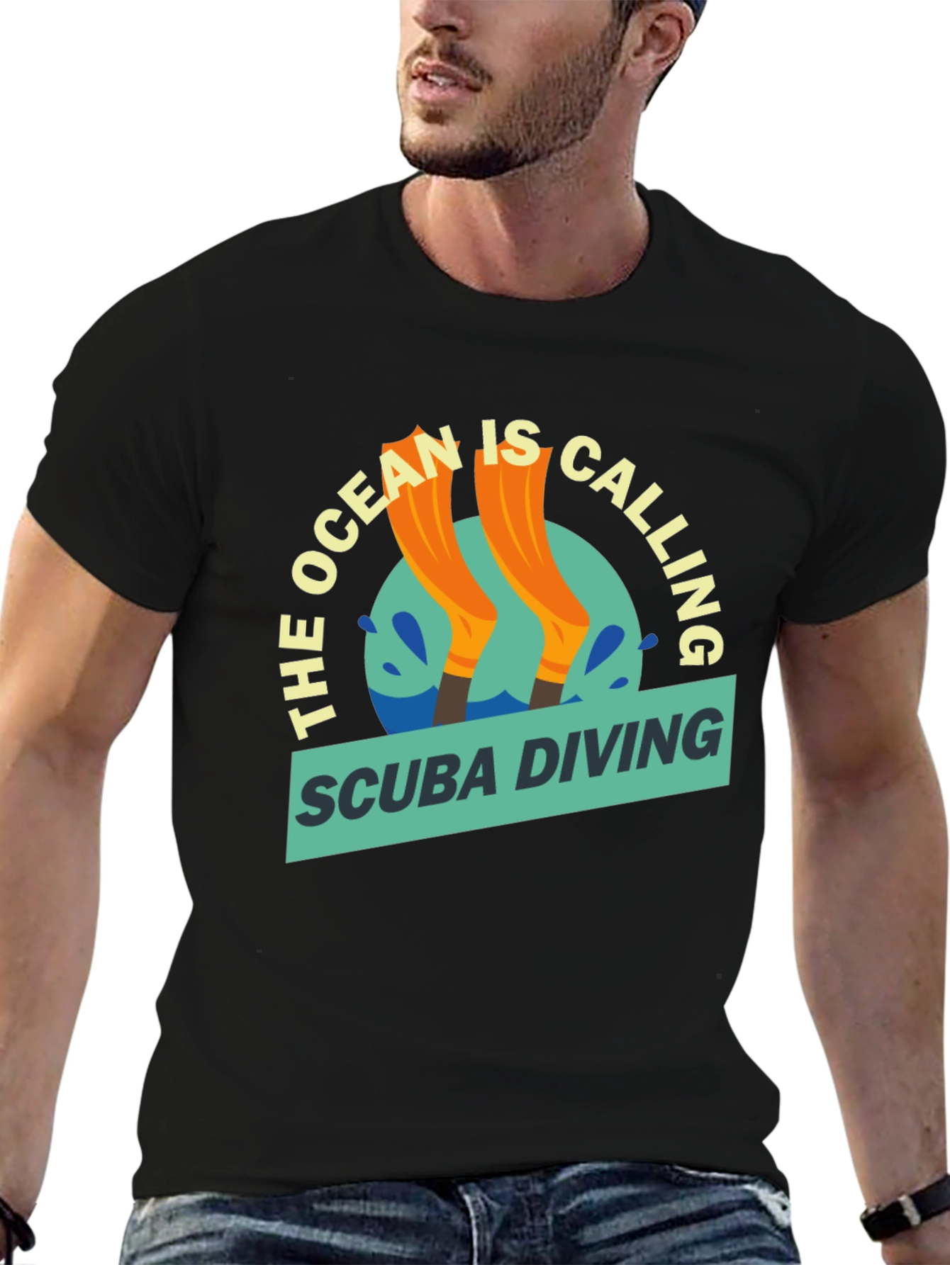 Scuba Diving Graphic Tee - Ocean Lover T-Shirt